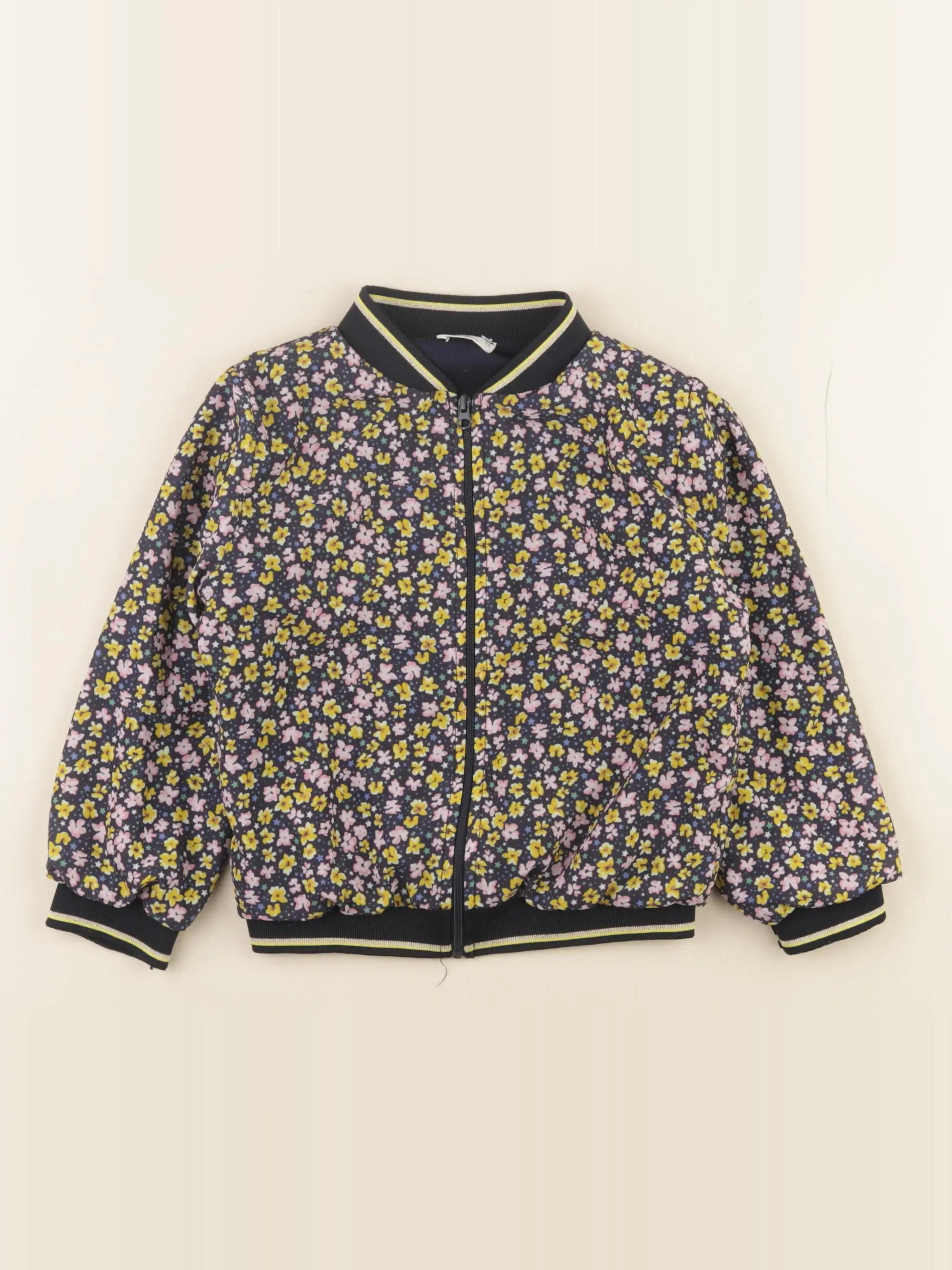 Eden & Victor - veste bleu, or, jaune - 4 ans