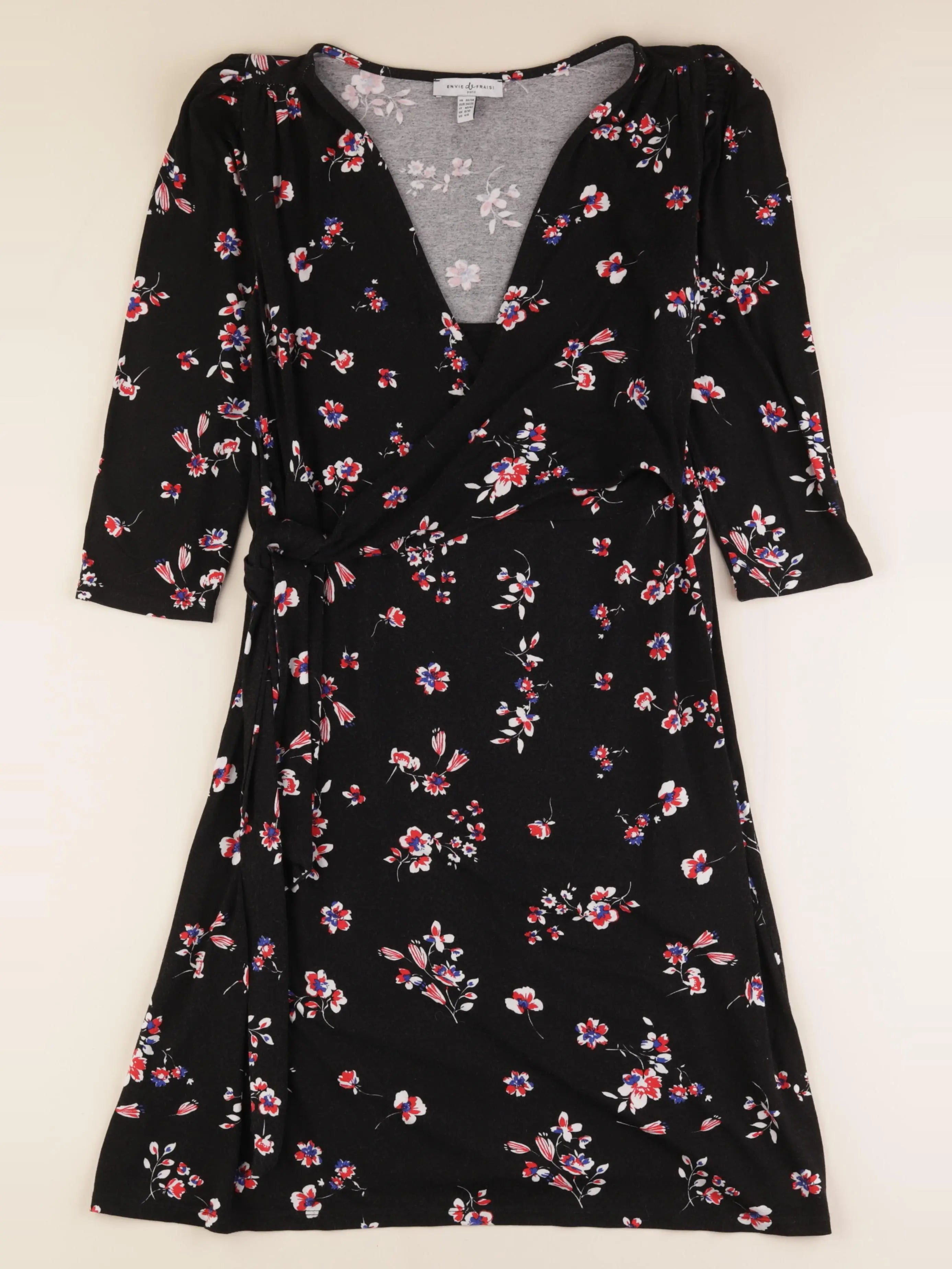 Envie de fraise - robe grossesse noir - 36 à 38