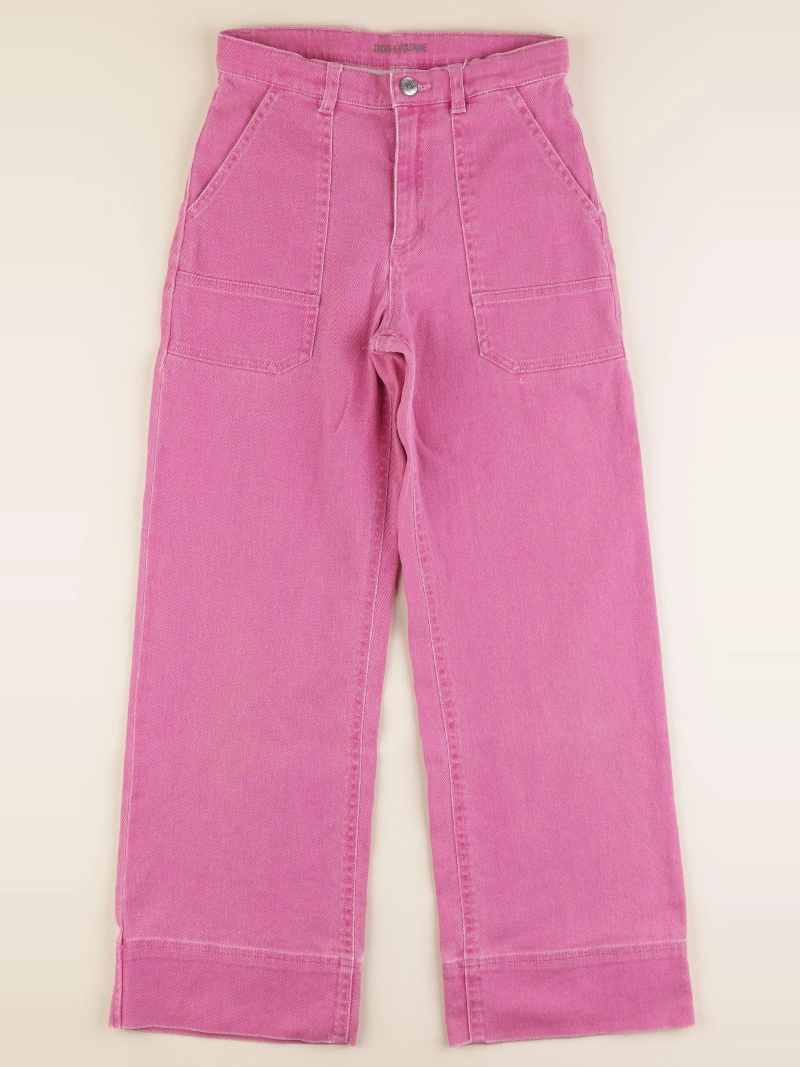Zadig & Voltaire - pantalon rose - 10 ans