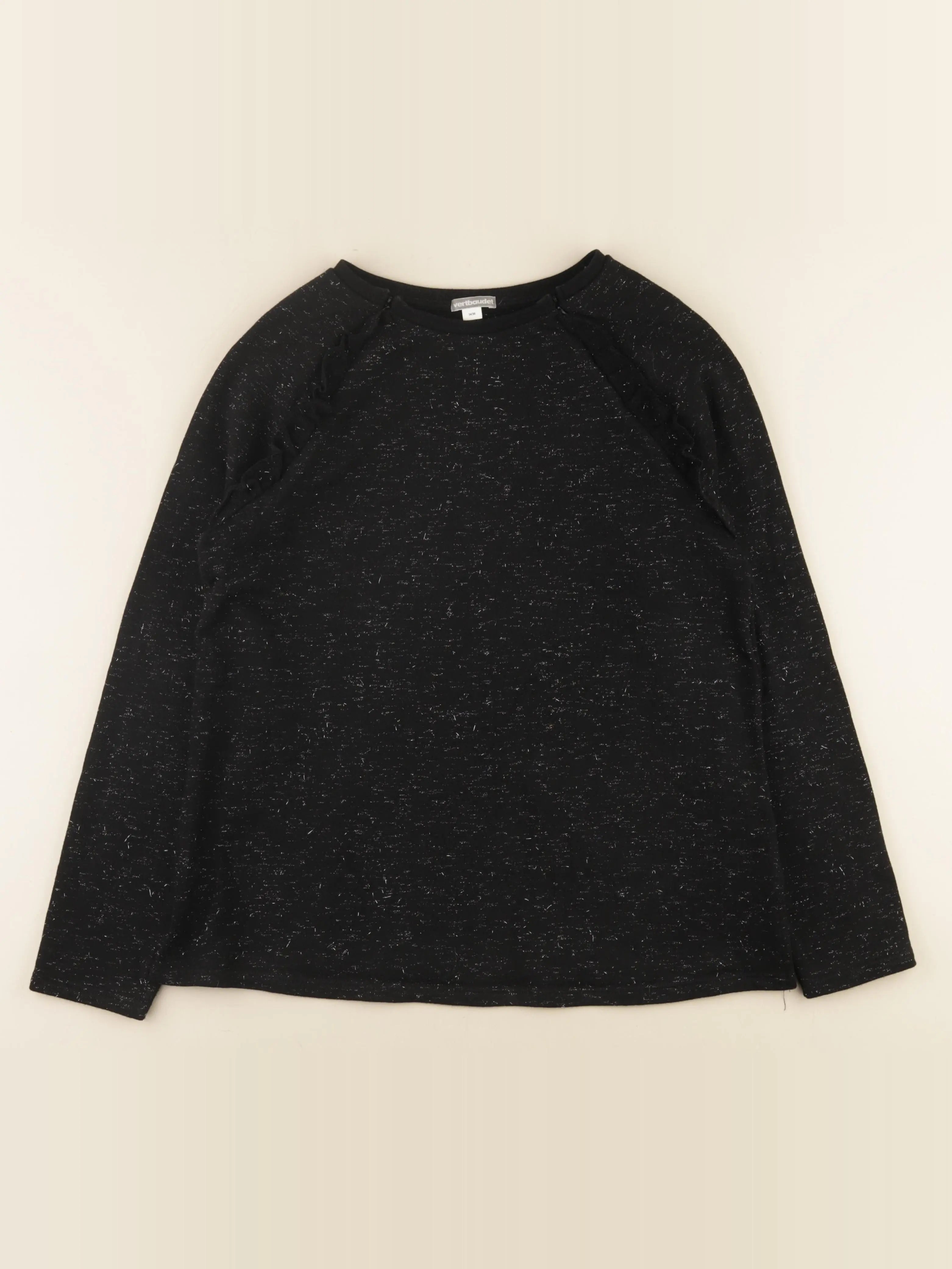 Vertbaudet - pull grossesse, allaitement noir, or - 34 à 36