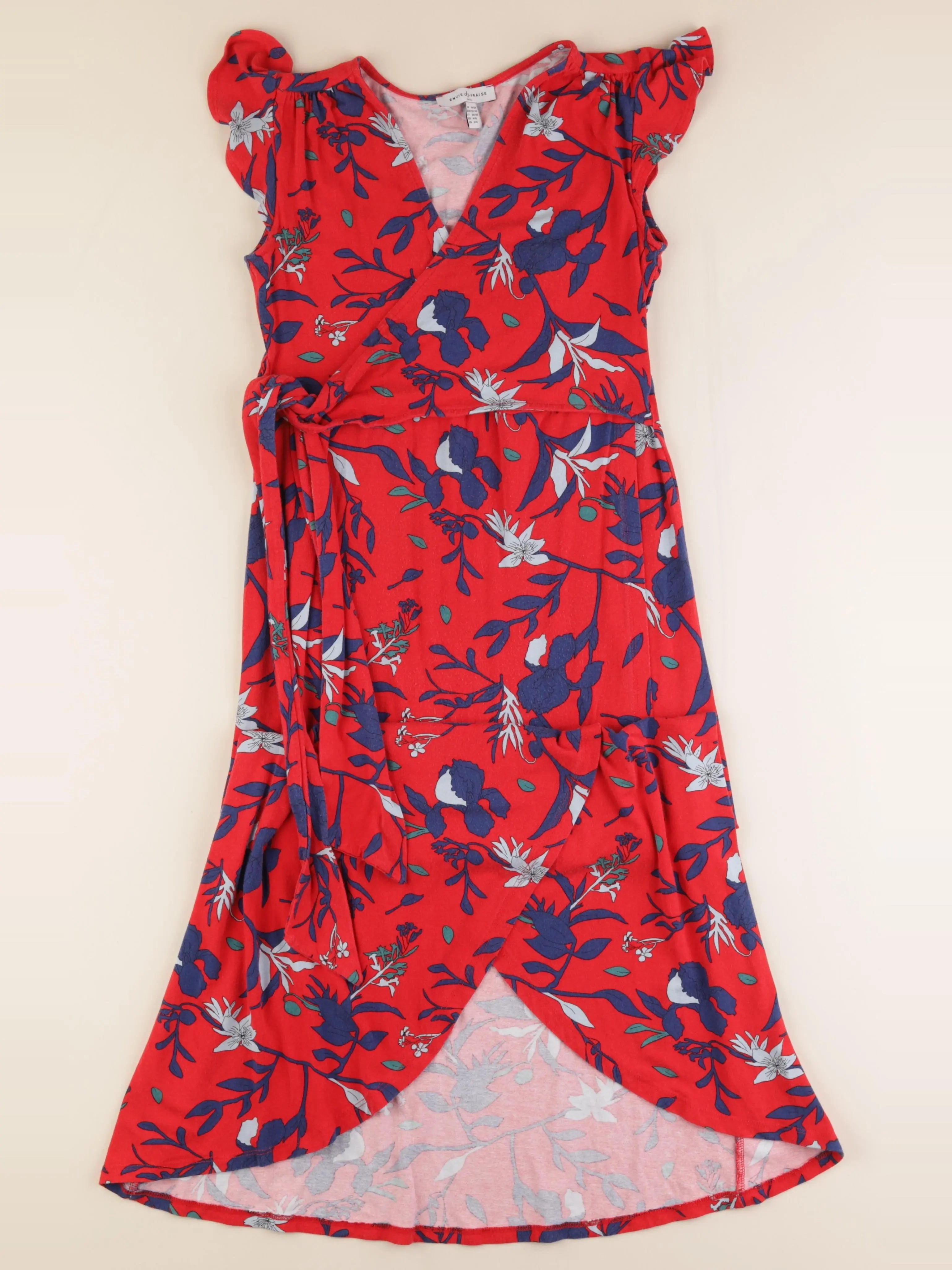 Envie de fraise - robe grossesse, allaitement rouge - 34 à 36