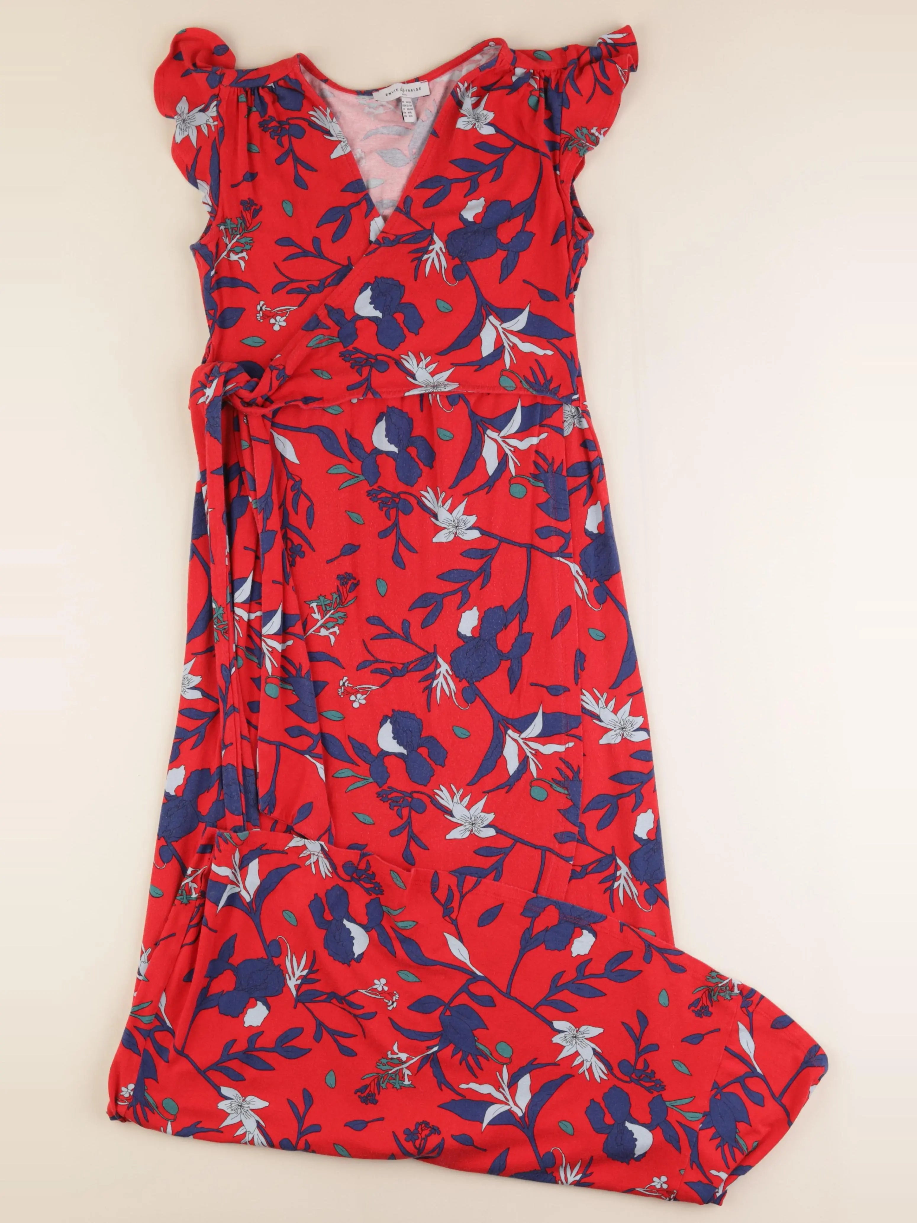 Envie de fraise - robe grossesse, allaitement rouge - 34 à 36