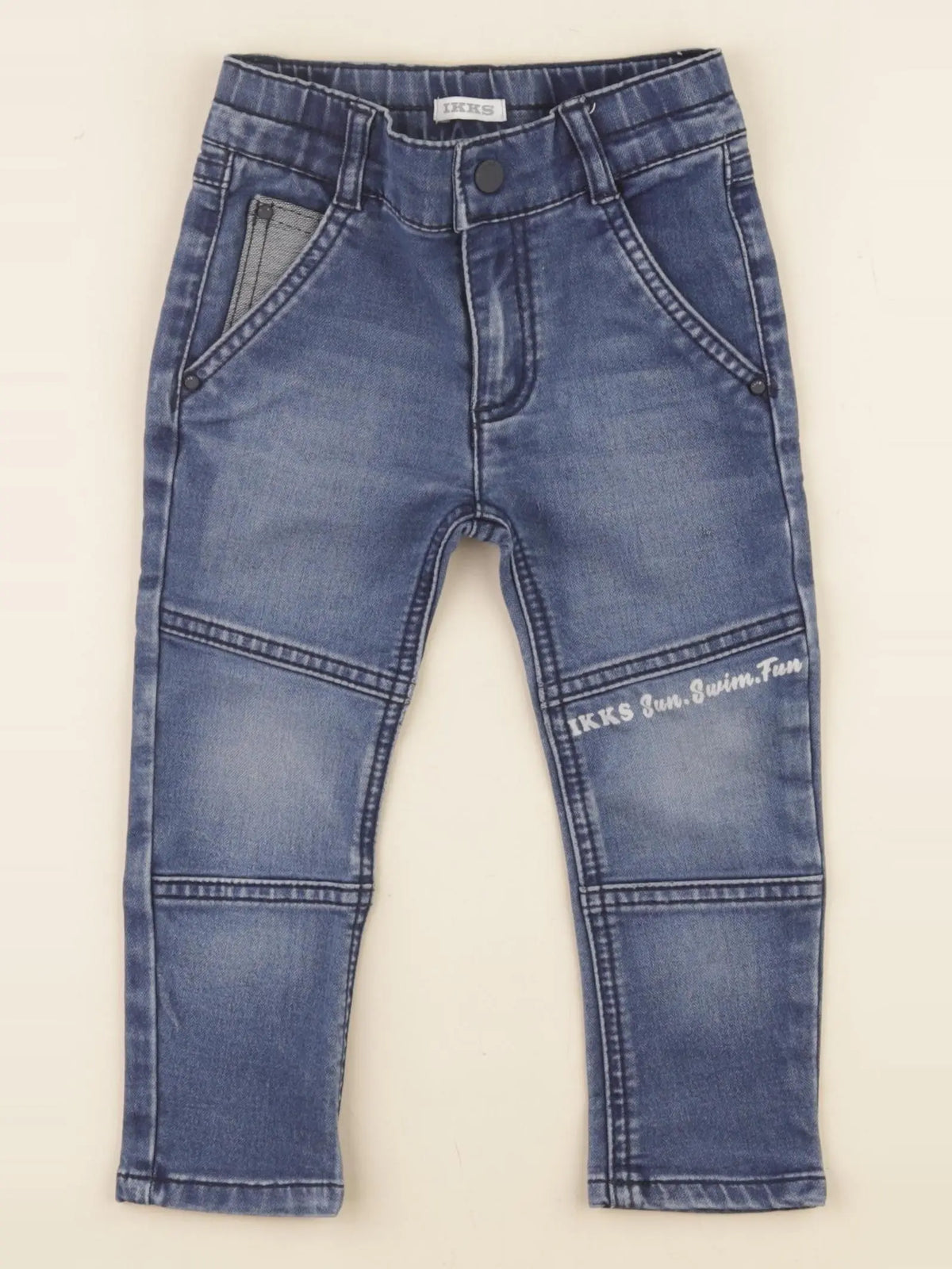 IKKS - jean bleu - 2 ans