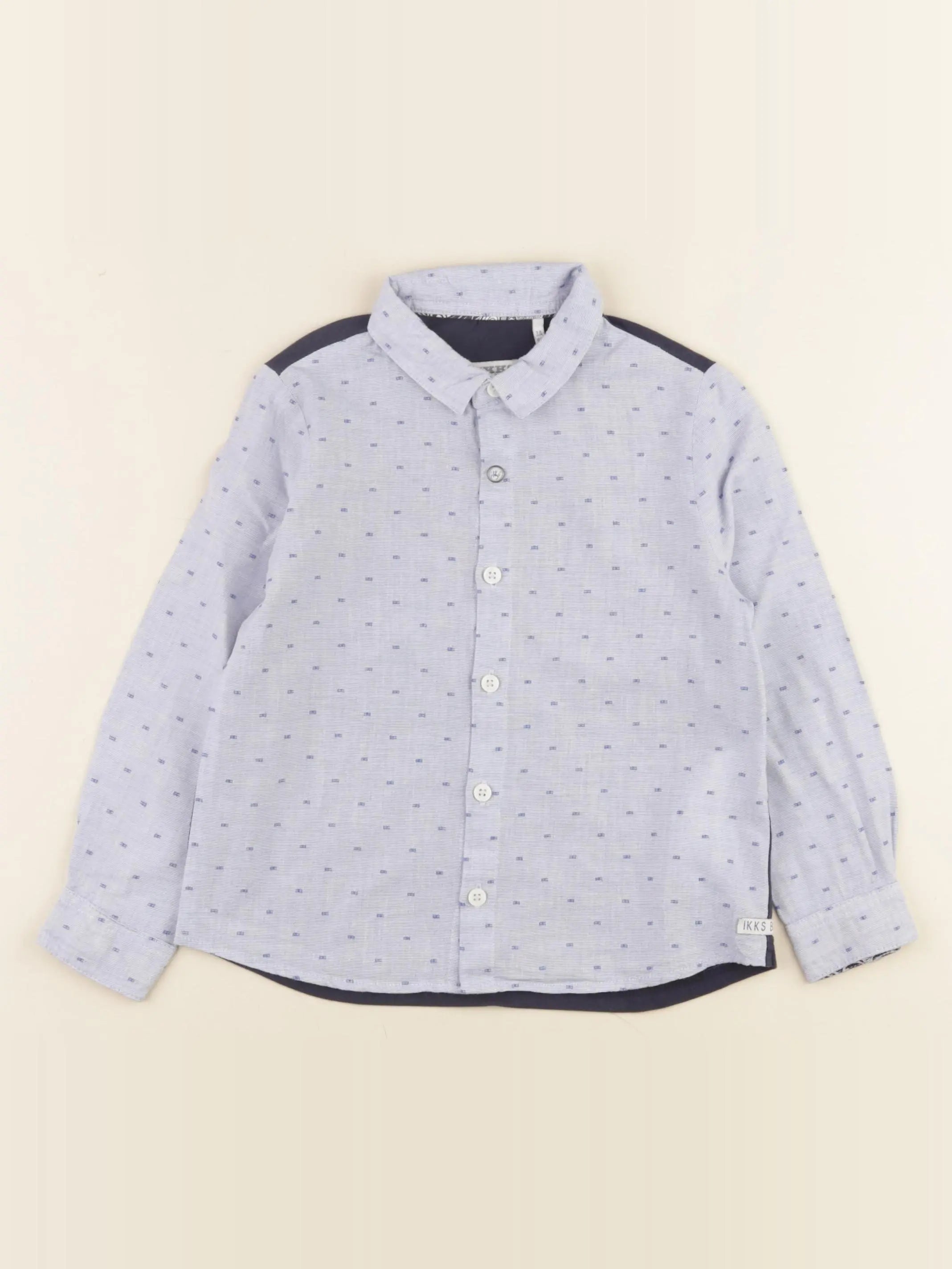 IKKS - chemise bleu - 3 ans