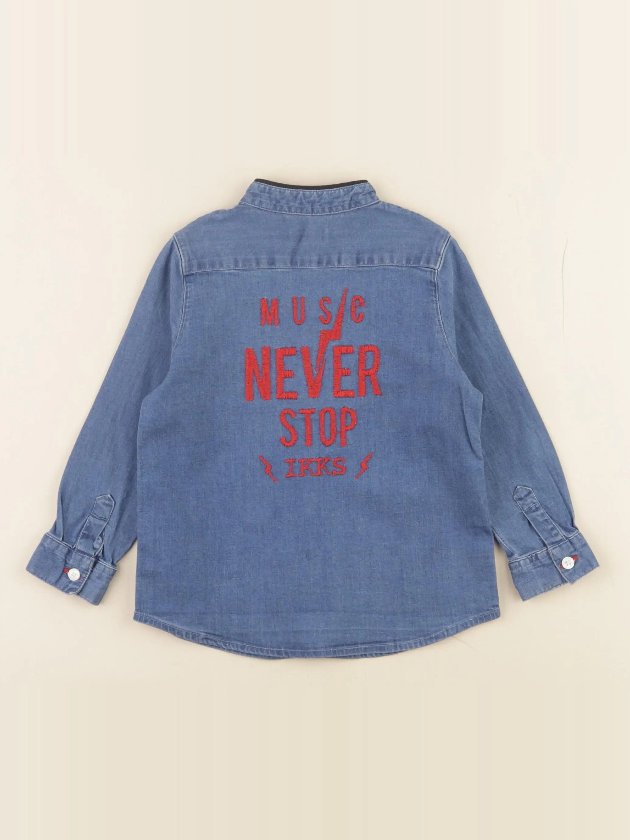 IKKS - chemise bleu - 18 mois