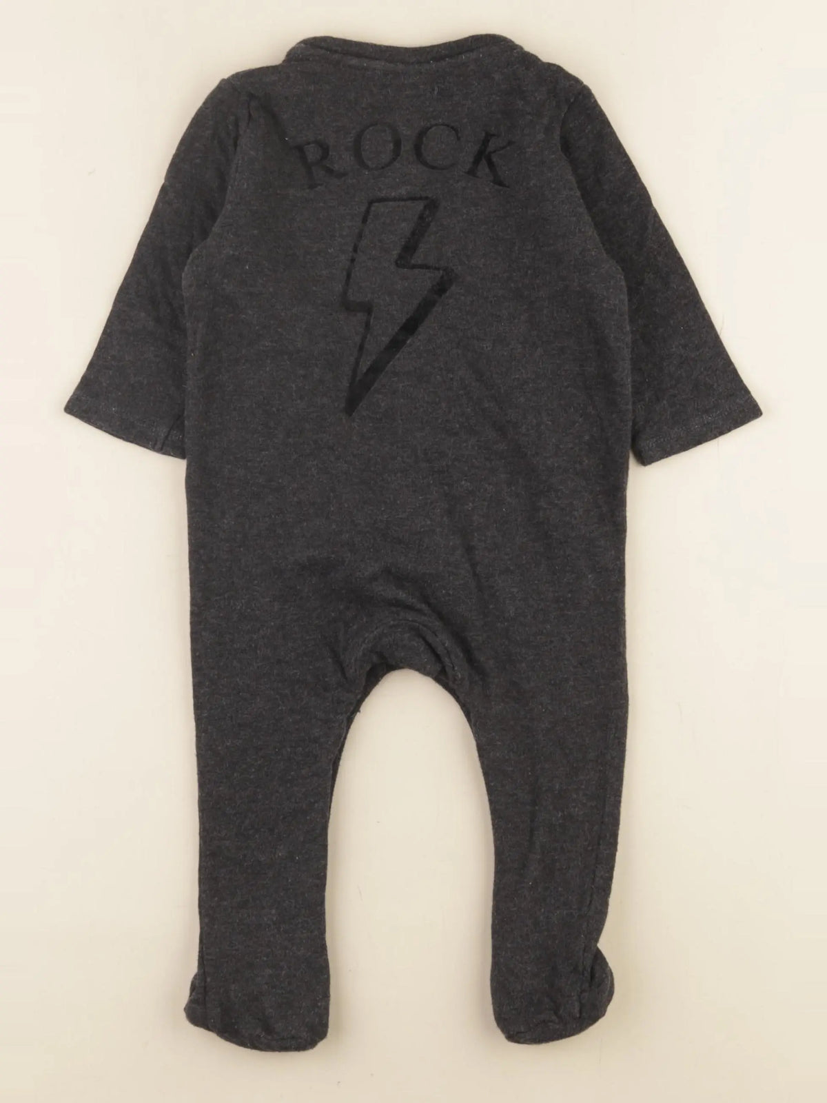 IKKS - pyjama coton gris - 12 mois