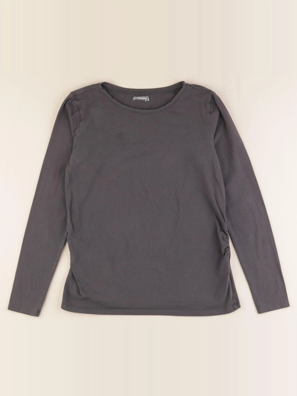 Vertbaudet - tee-shirt grossesse gris - 38 à 40