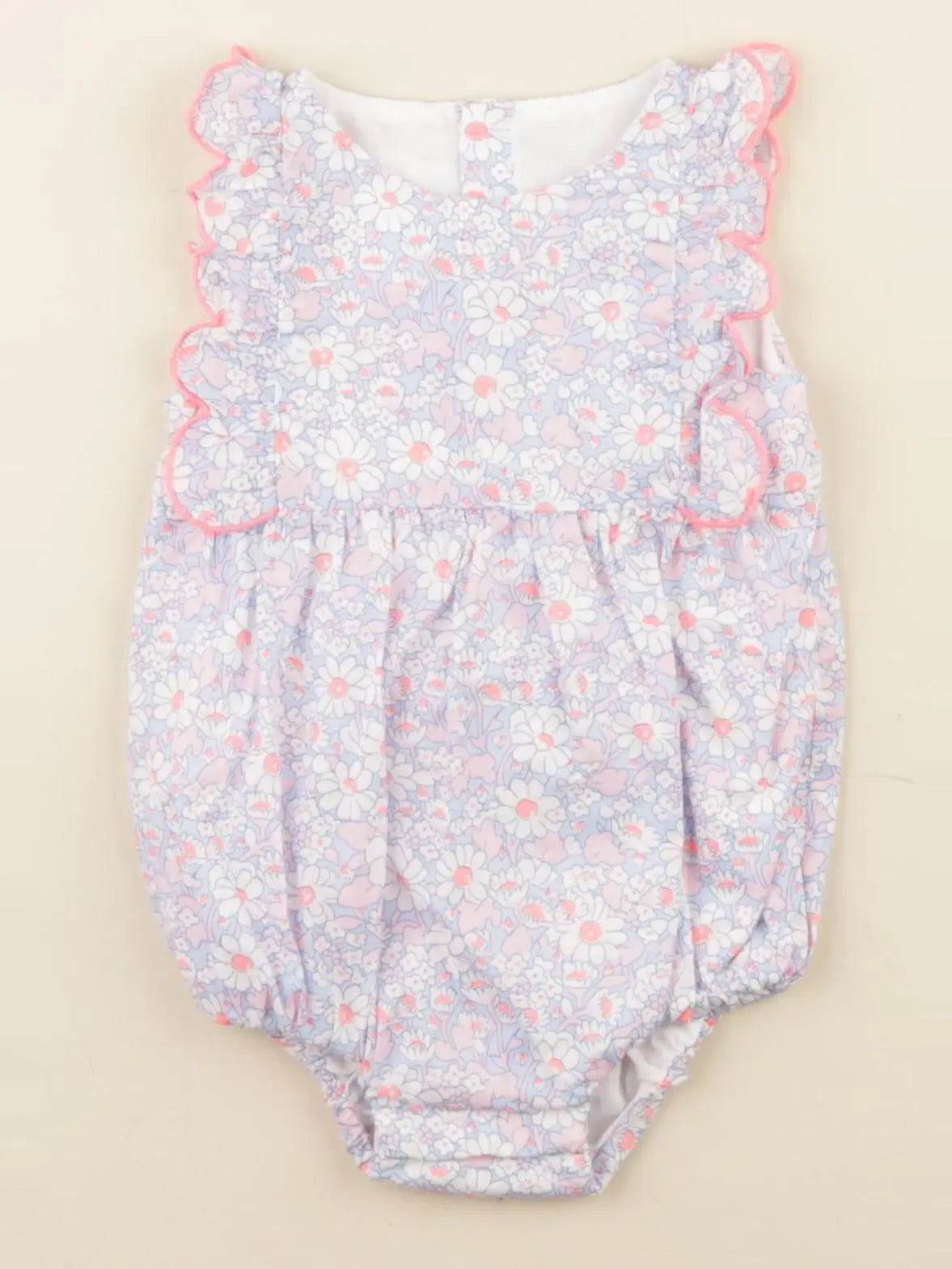 Jacadi - combinaison liberty multicolore - 3 mois