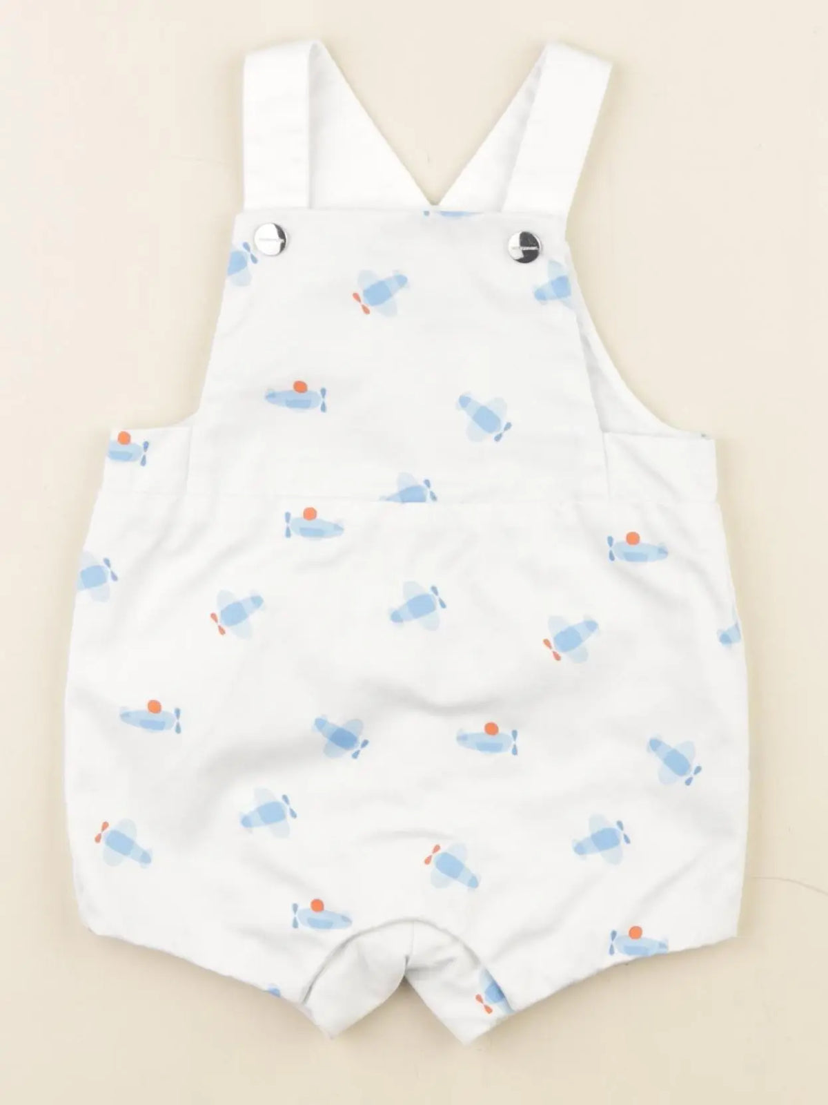 Jacadi - salopette blanc - 2 mois