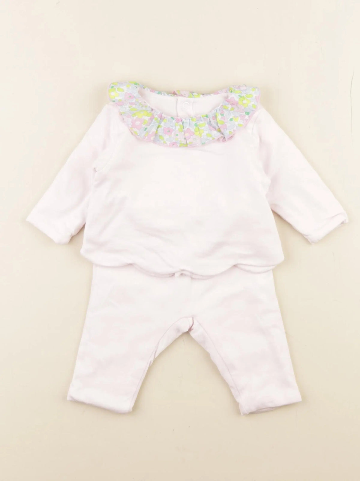 Jacadi - ensemble rose - 3 mois