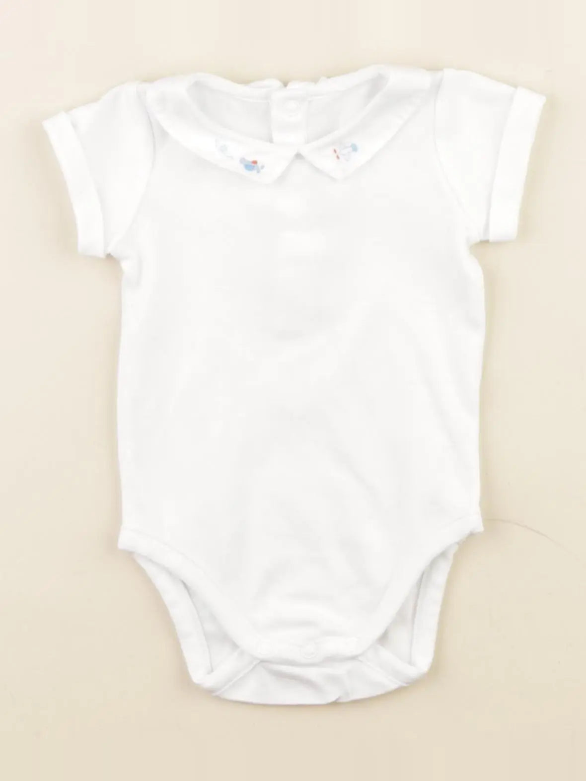Jacadi - body à col blanc - 3 mois