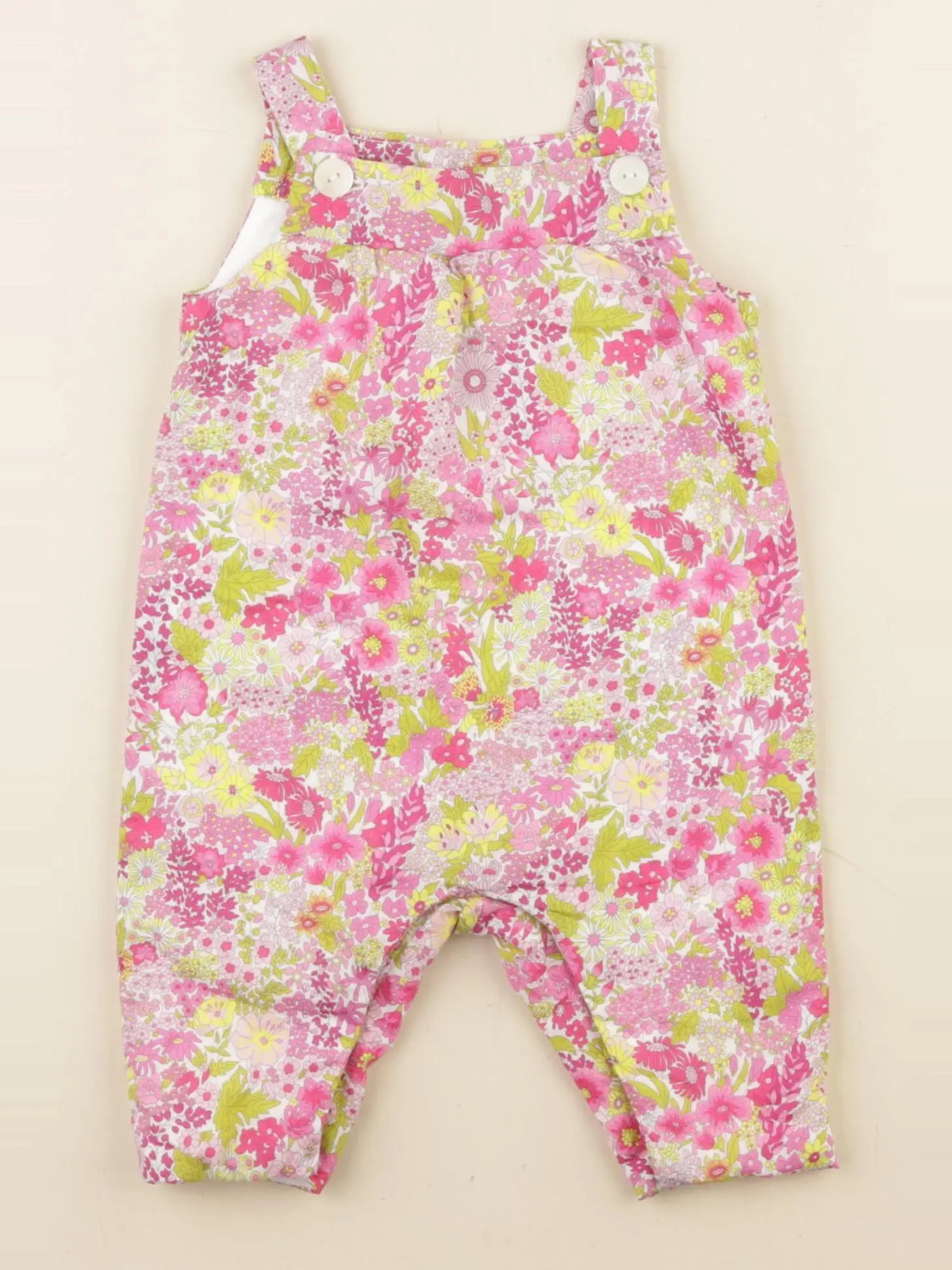 Jacadi - combinaison liberty multicolore - 3 mois