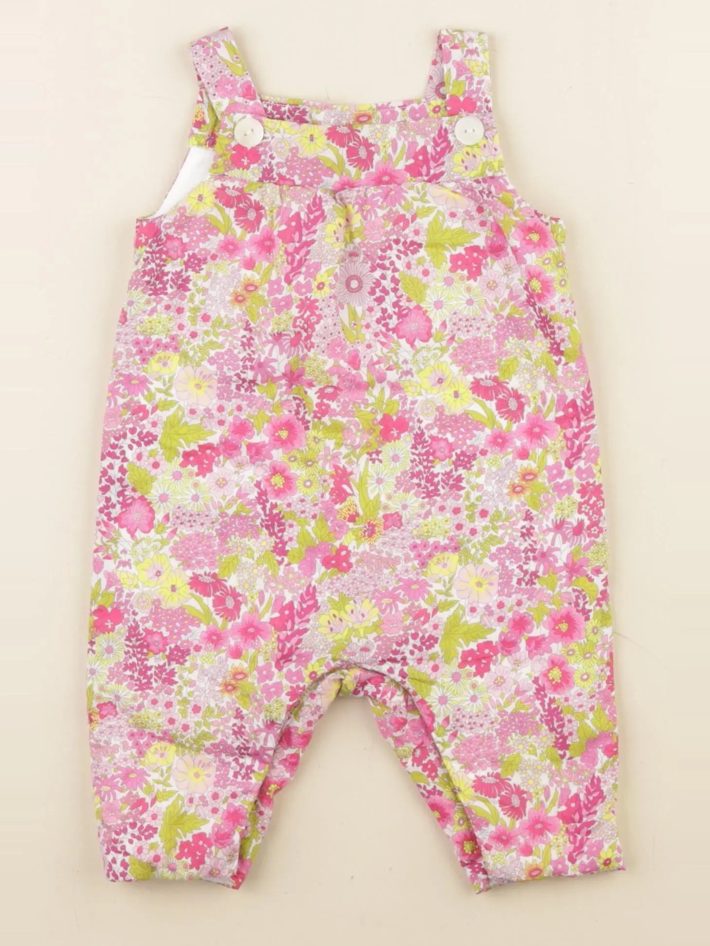 Jacadi - combinaison liberty multicolore - 3 mois