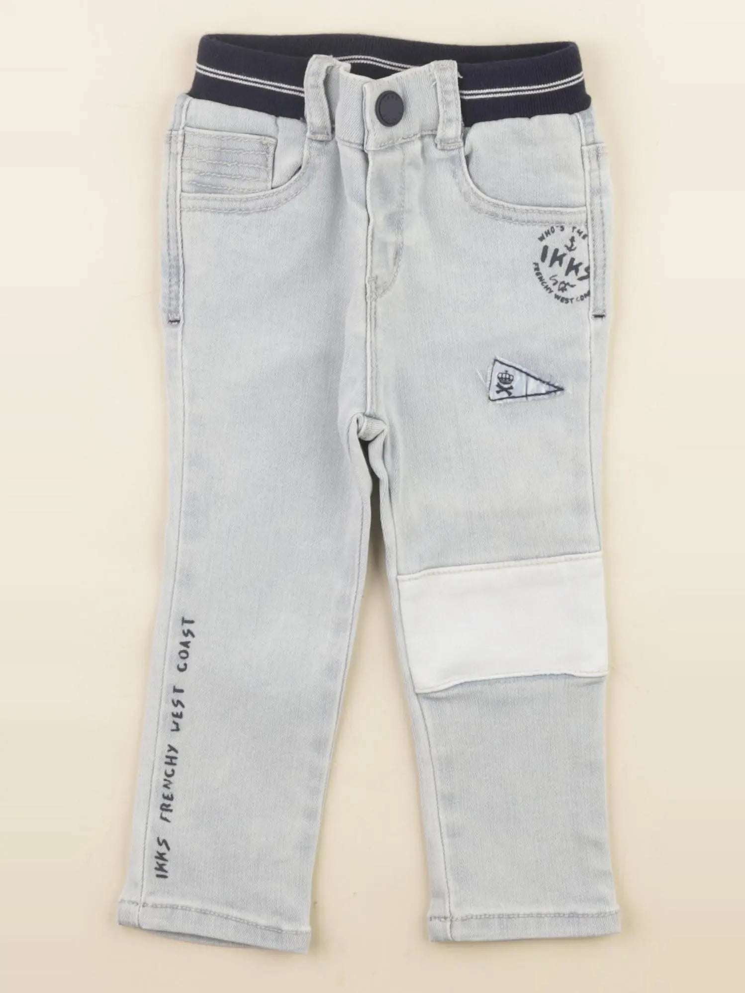 IKKS - jean bleu - 18 mois
