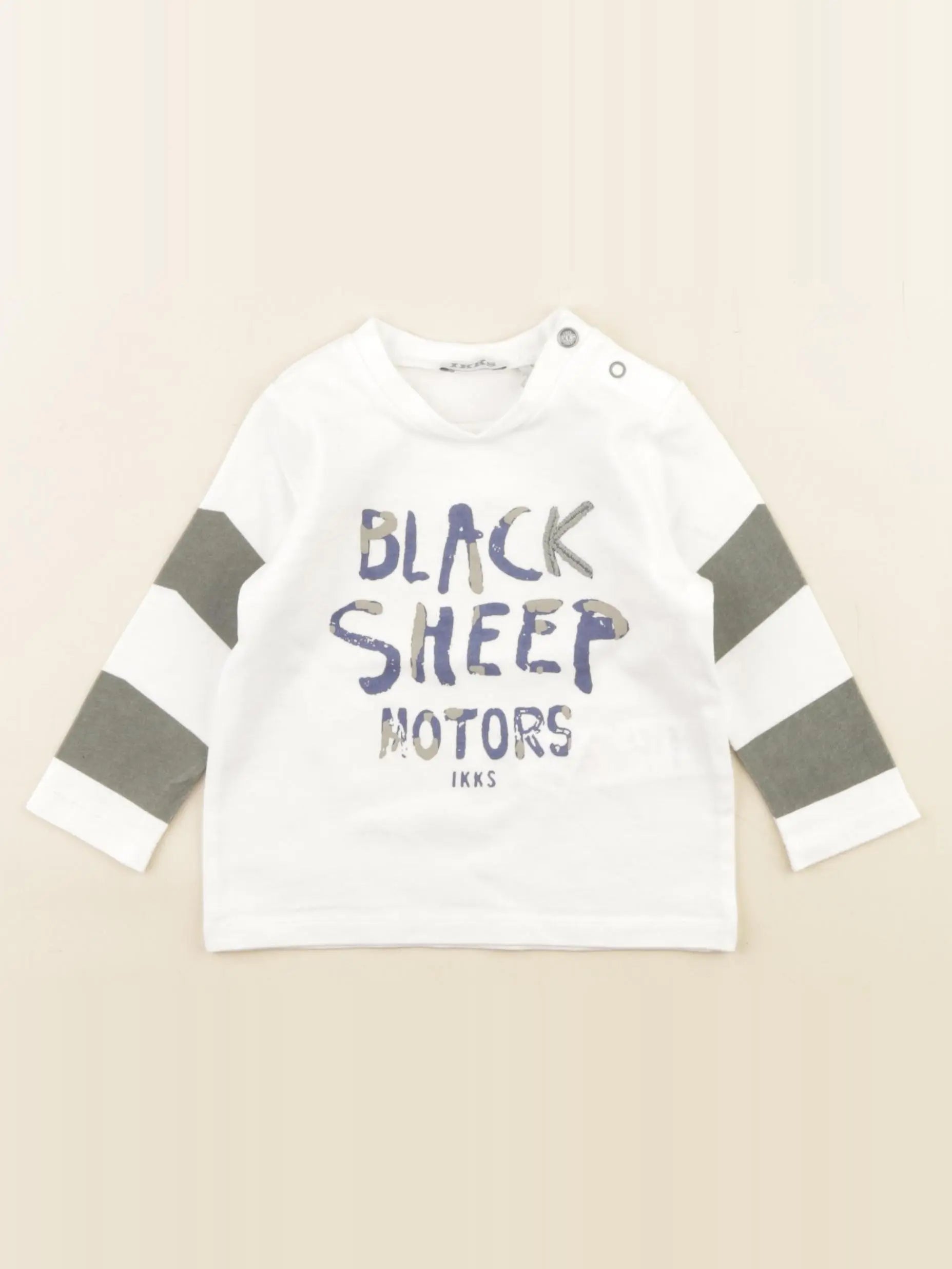 IKKS - tee-shirt blanc - 6 mois