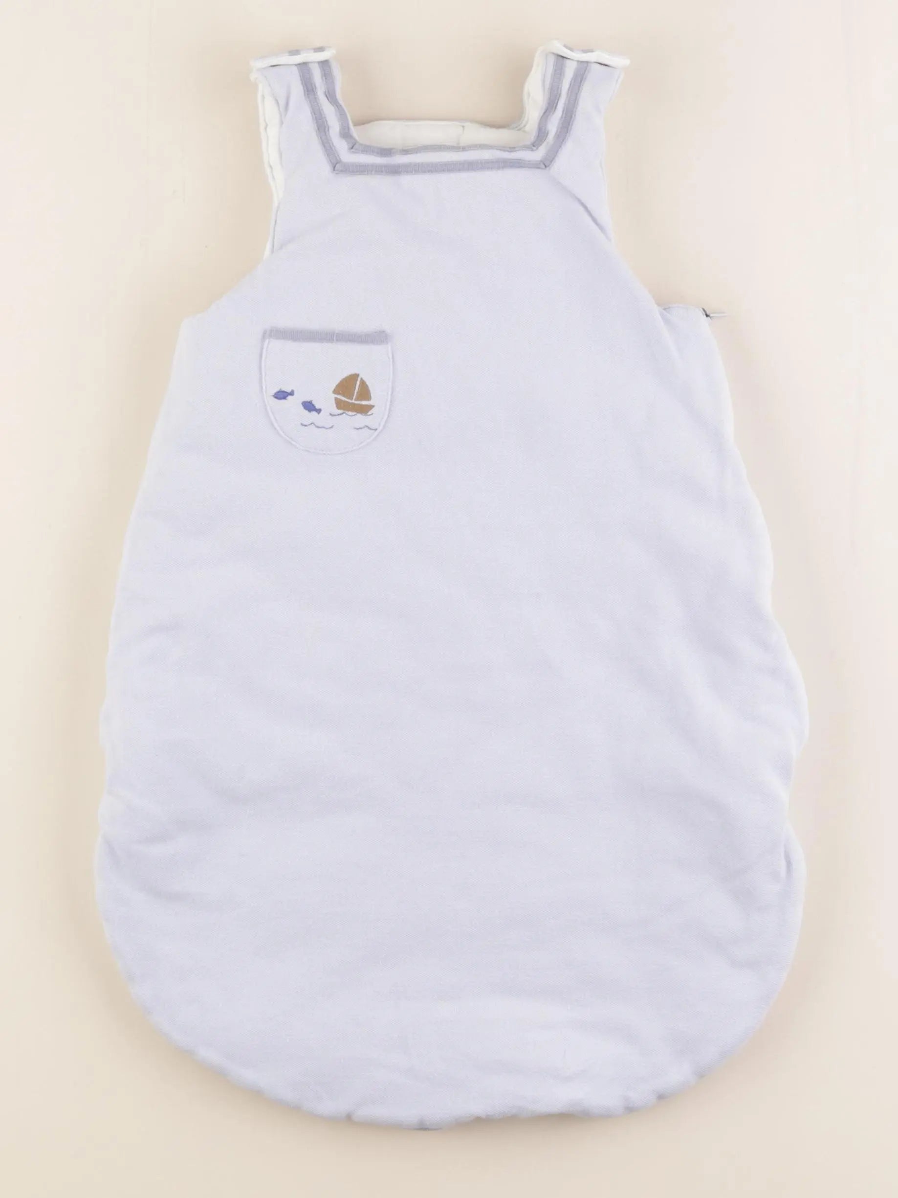 Jacadi - gigoteuse bleu - 0/6 mois