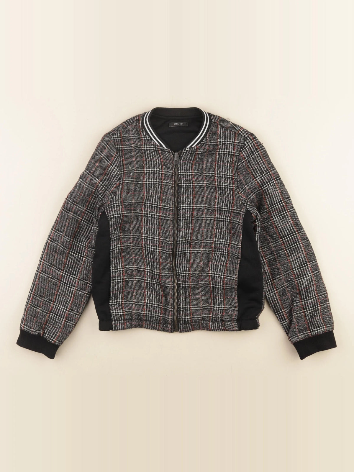 IKKS - veste réversible noir, argent - 10 ans