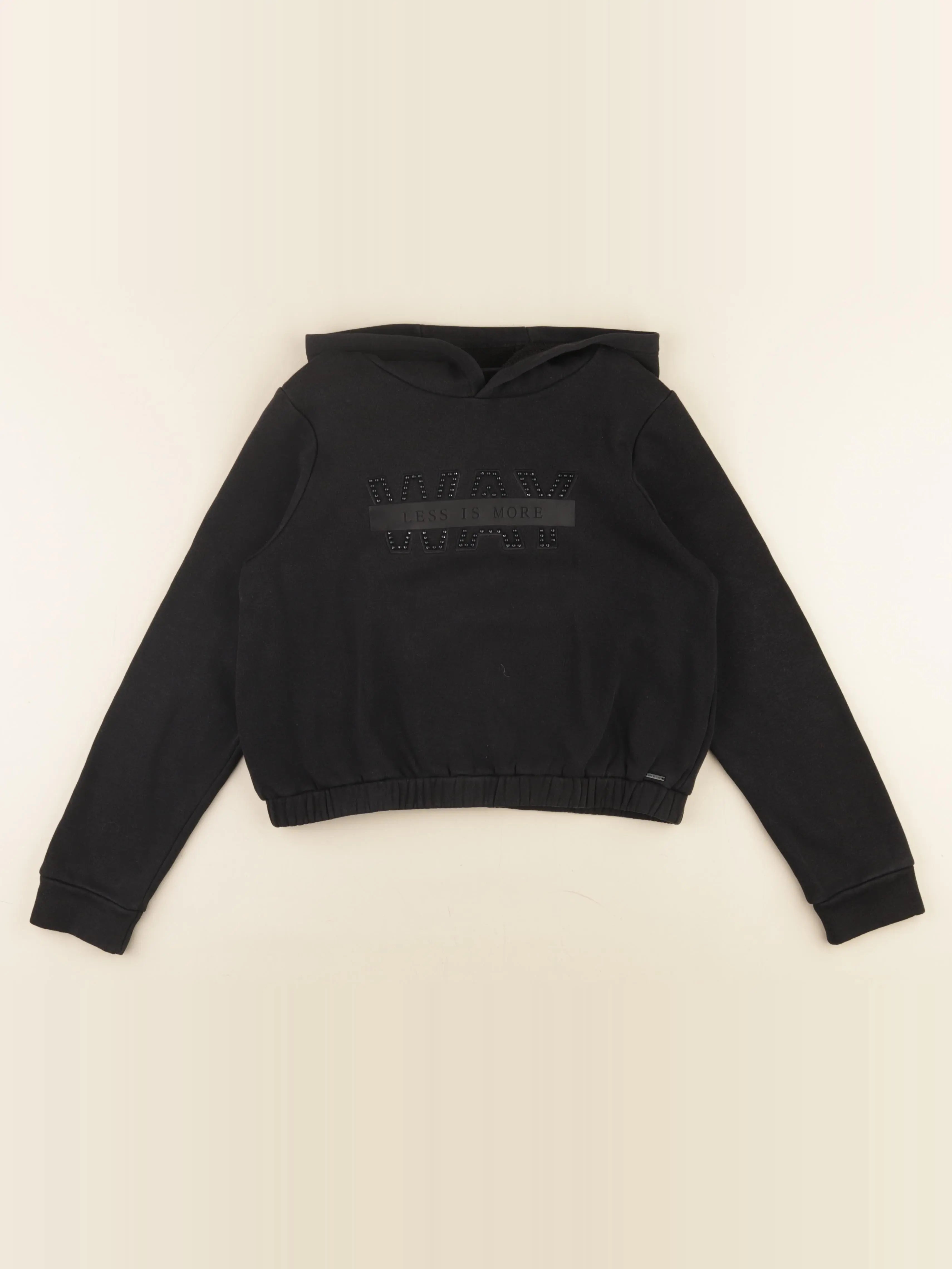 IKKS - sweat noir - 12 ans