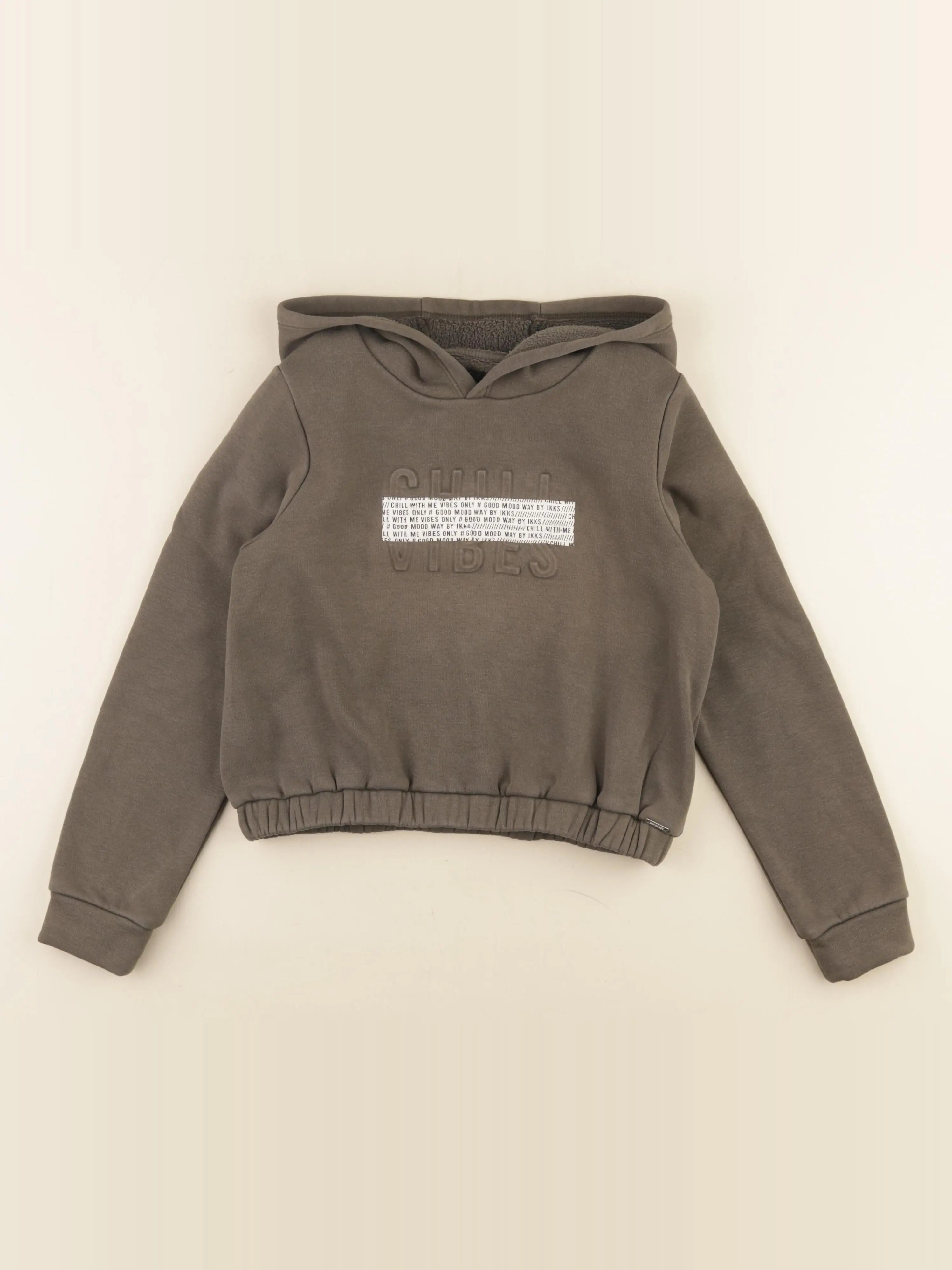 IKKS - sweat vert - 10 ans