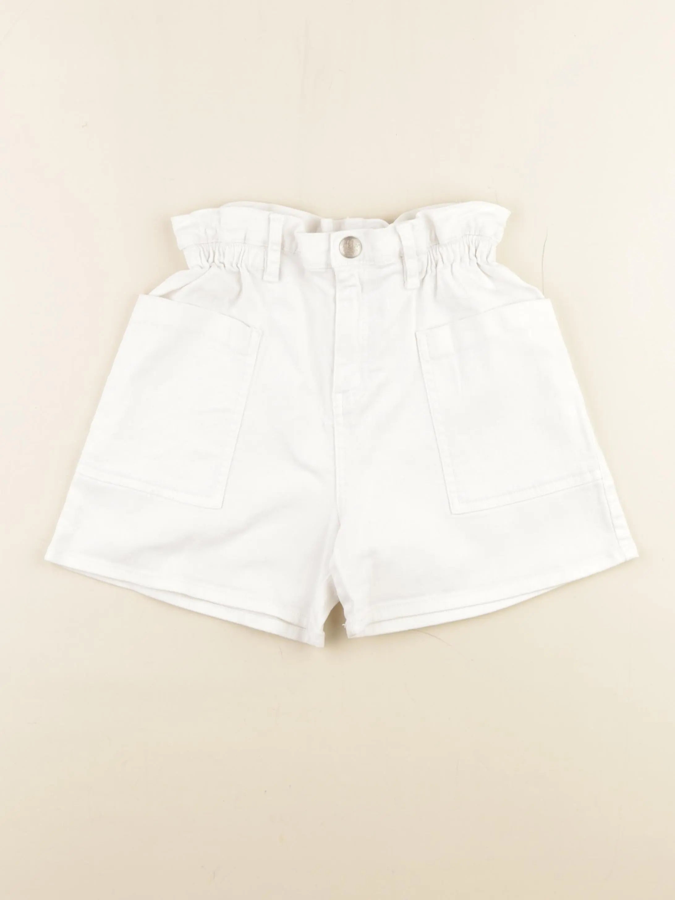 IKKS - short blanc - 10 ans