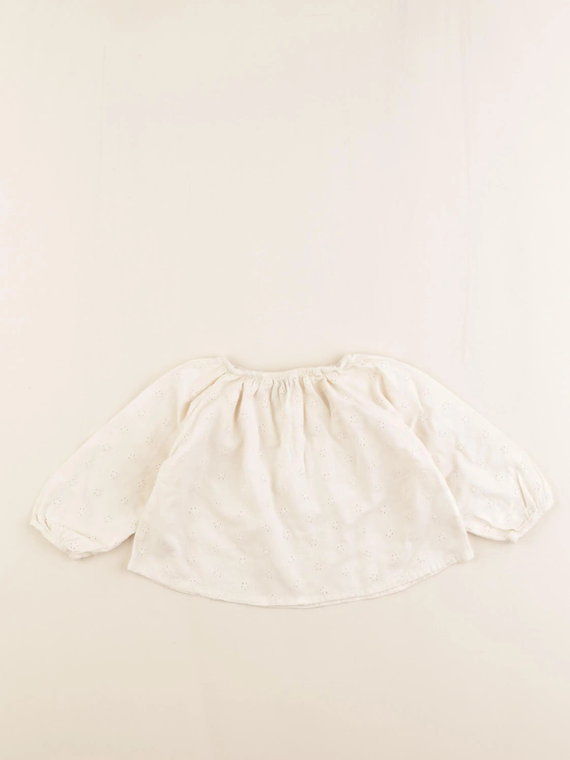 Emile et Ida - blouse blanc - 3 mois