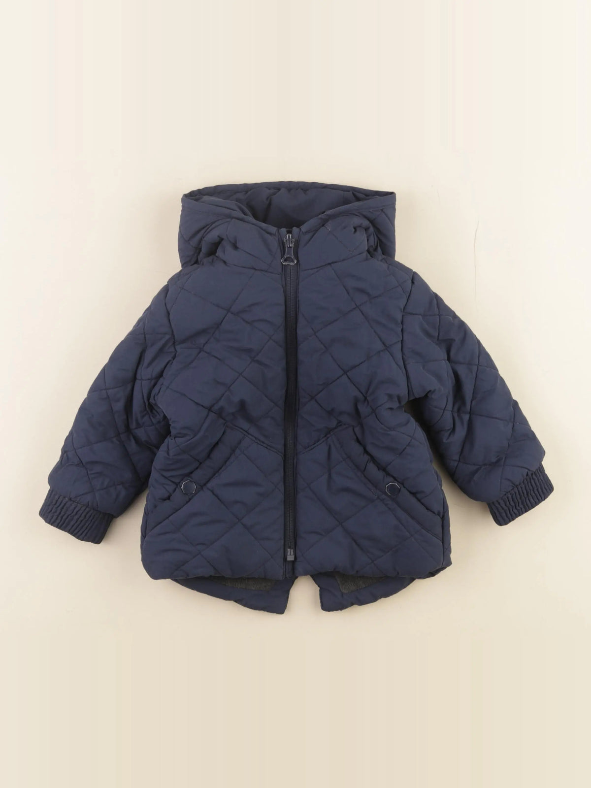 Zara - doudoune bleu - 9/12 mois