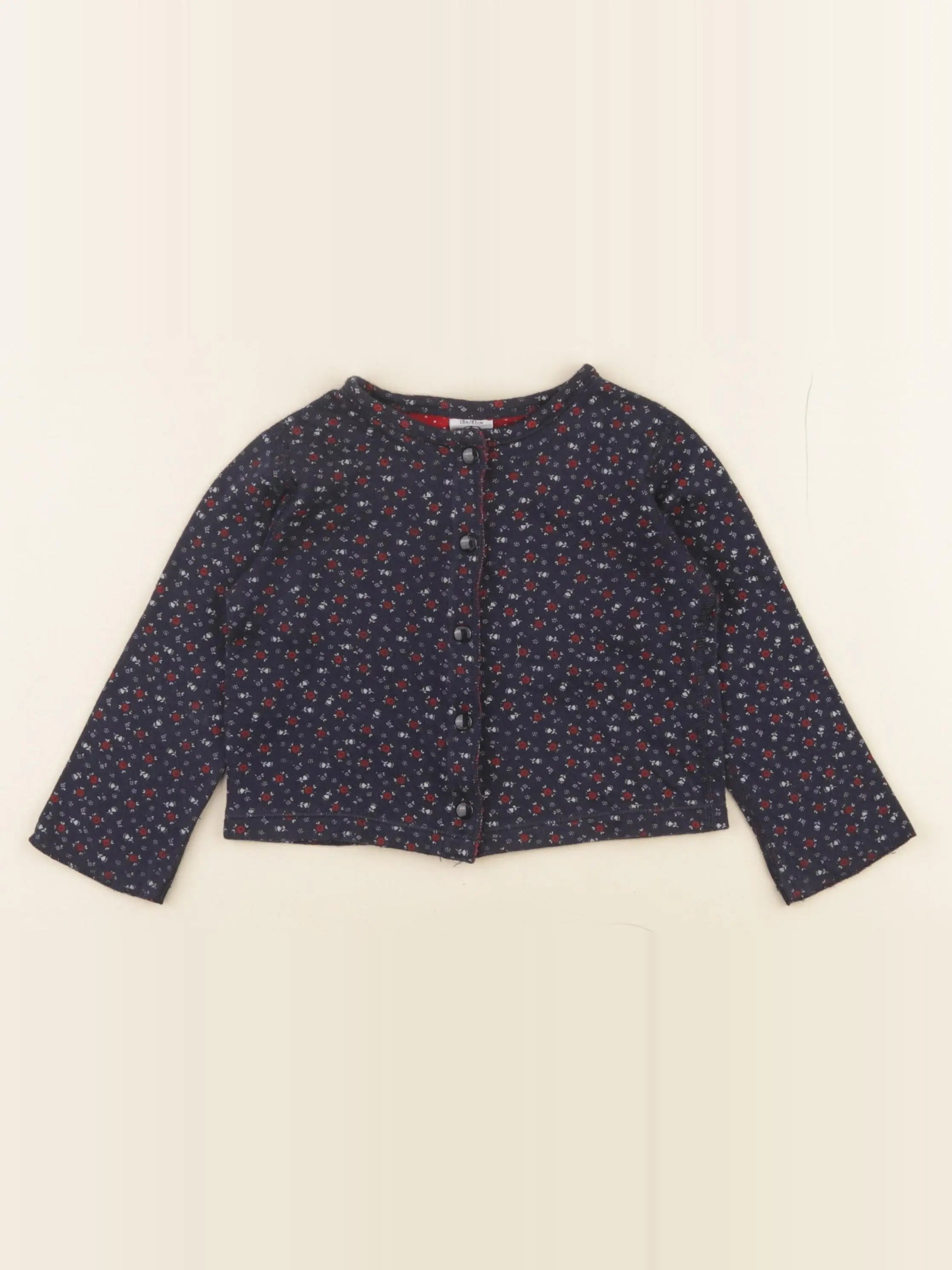 Petit Bateau - tee-shirt bleu - 18 mois