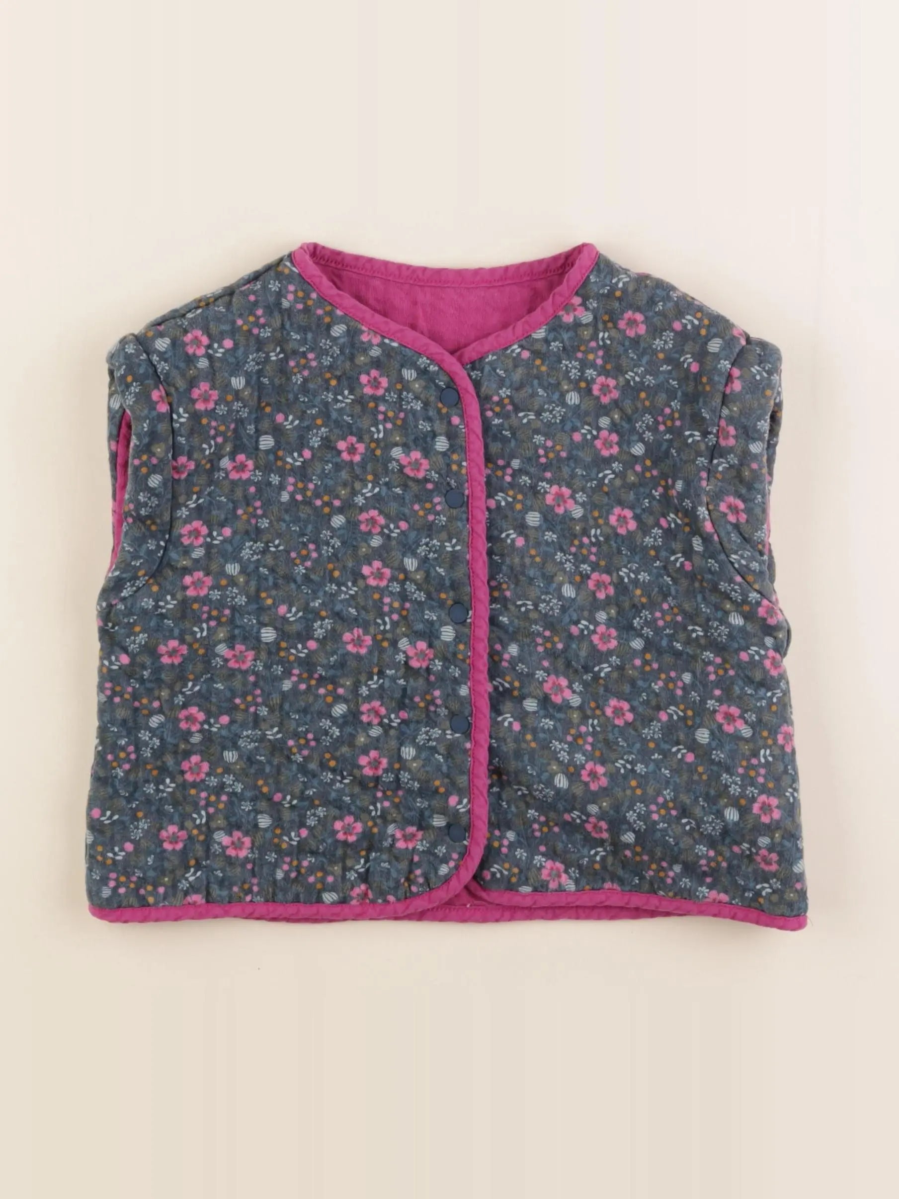 Okaidi - gilet multicolore - 6 ans