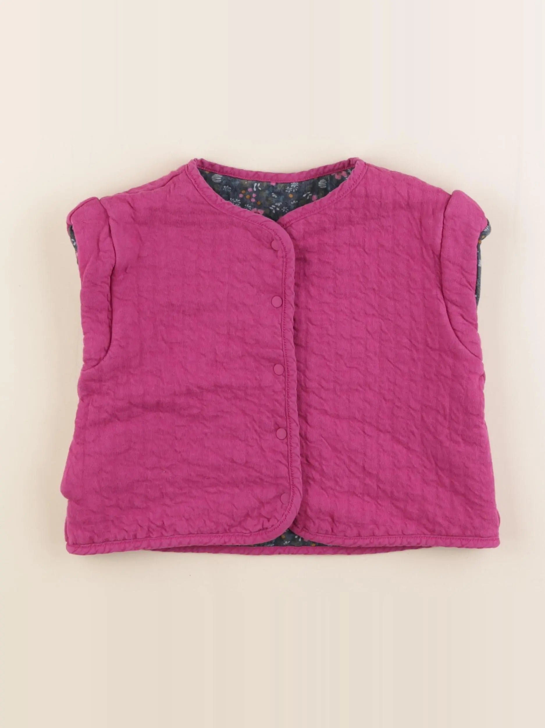 Okaidi - gilet multicolore - 6 ans