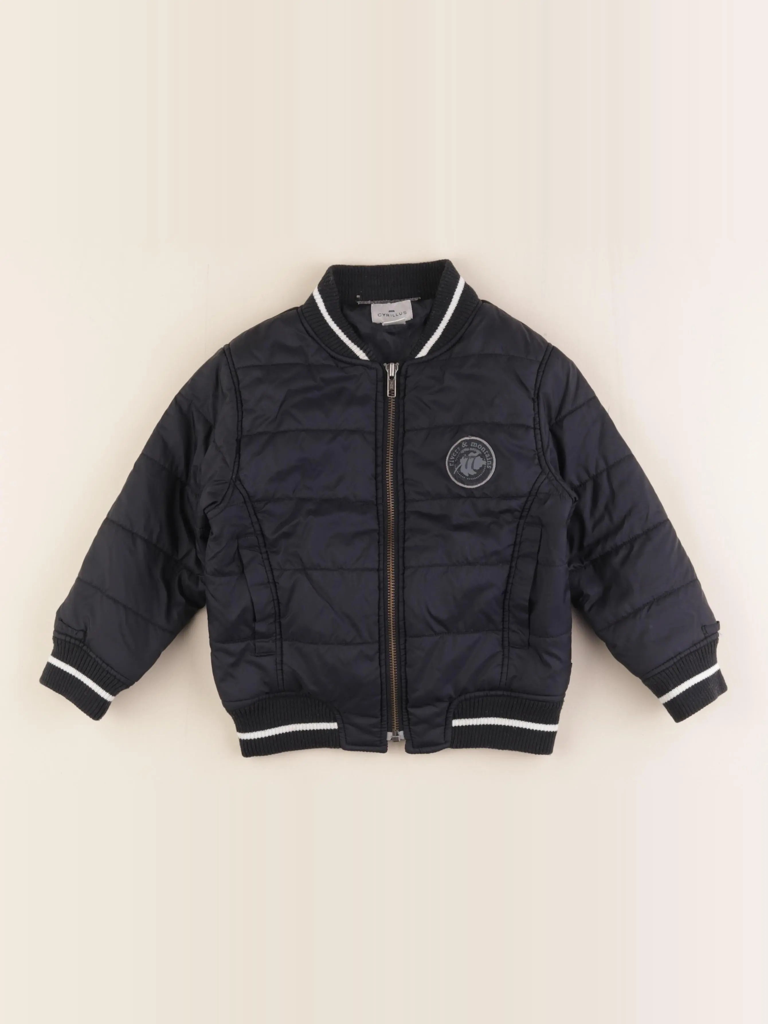 Cyrillus - veste bleu - 4 ans