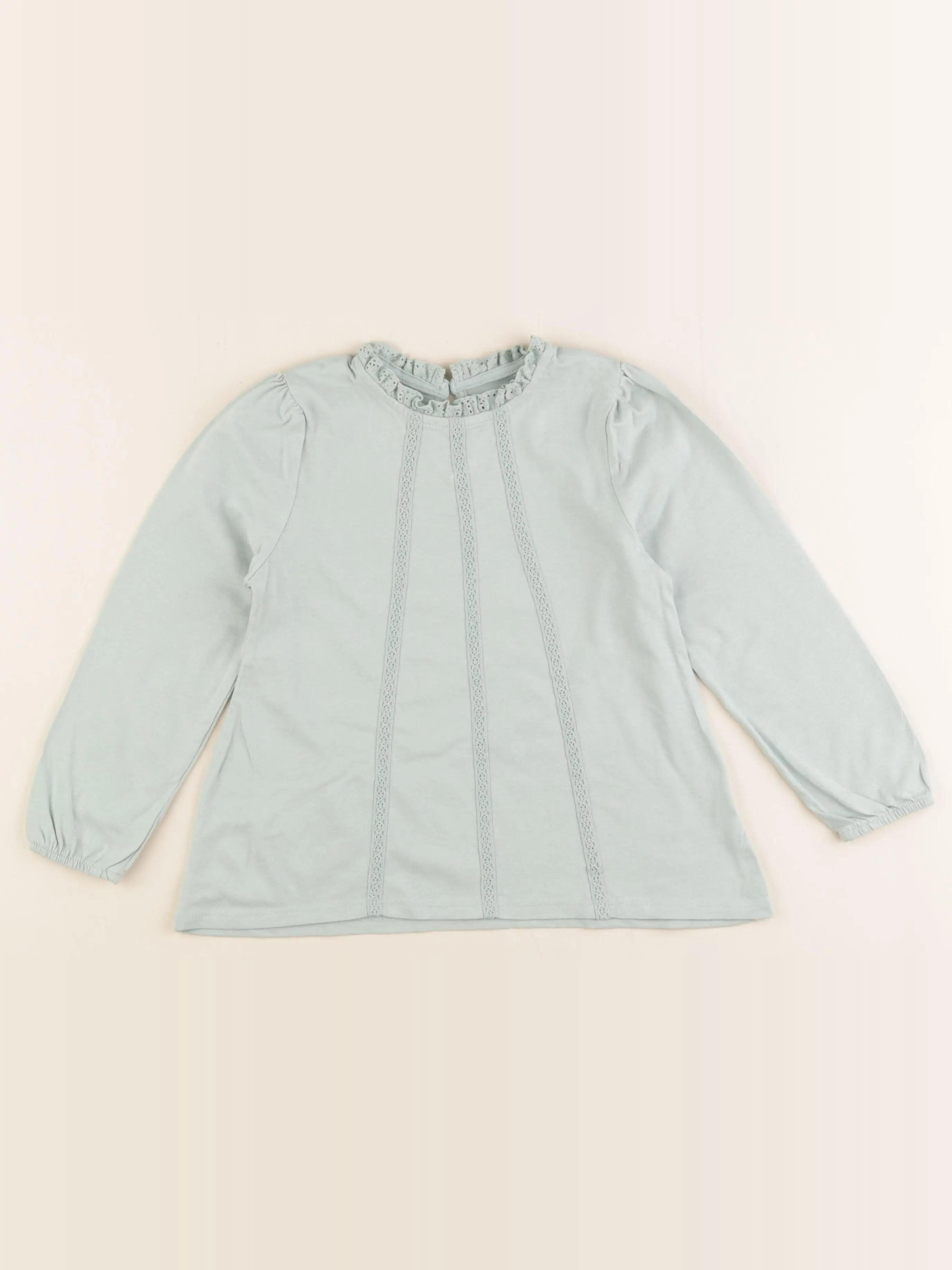 Vertbaudet - tee-shirt vert - 6 ans