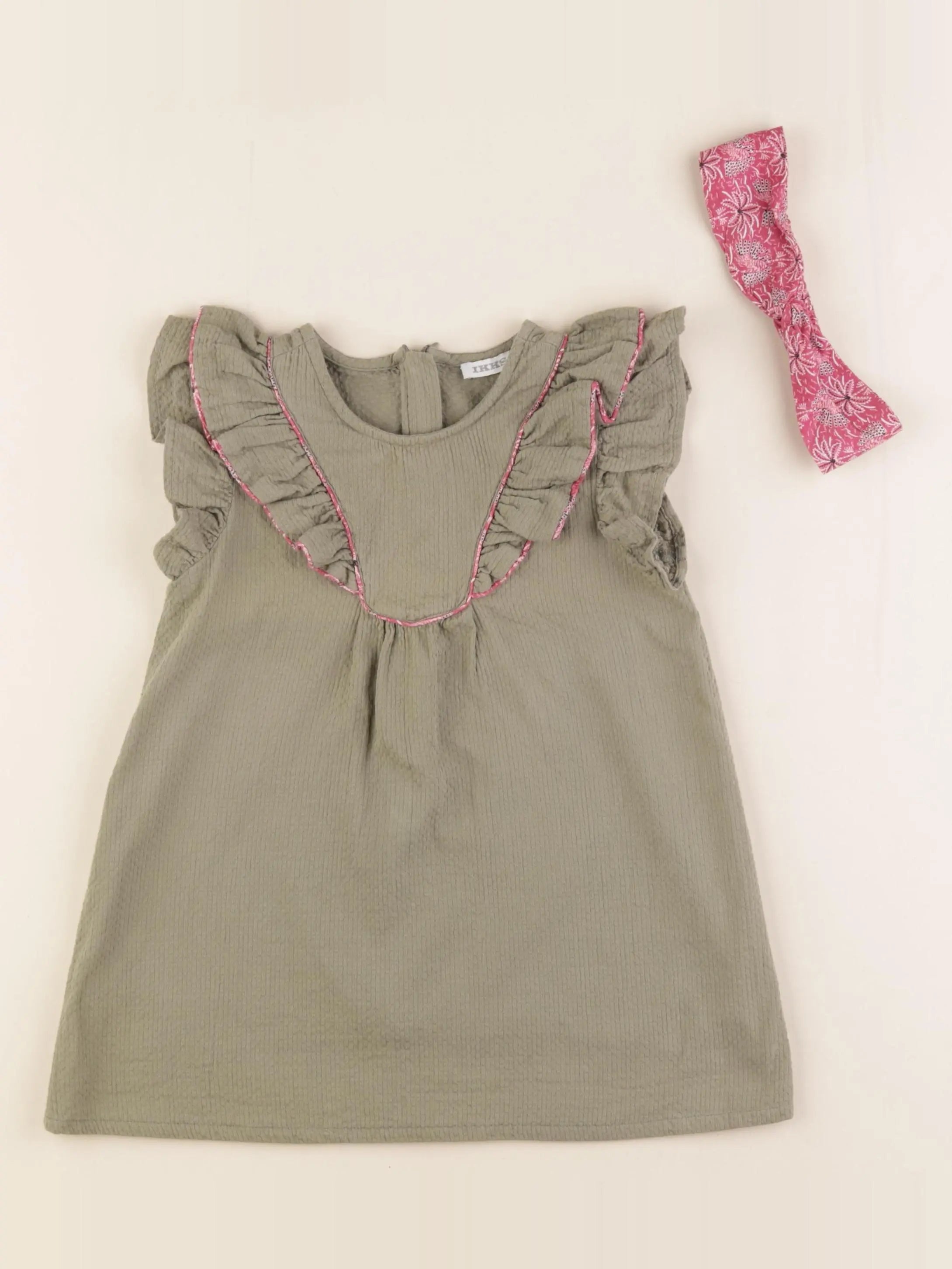 IKKS - robe vert - 3 ans