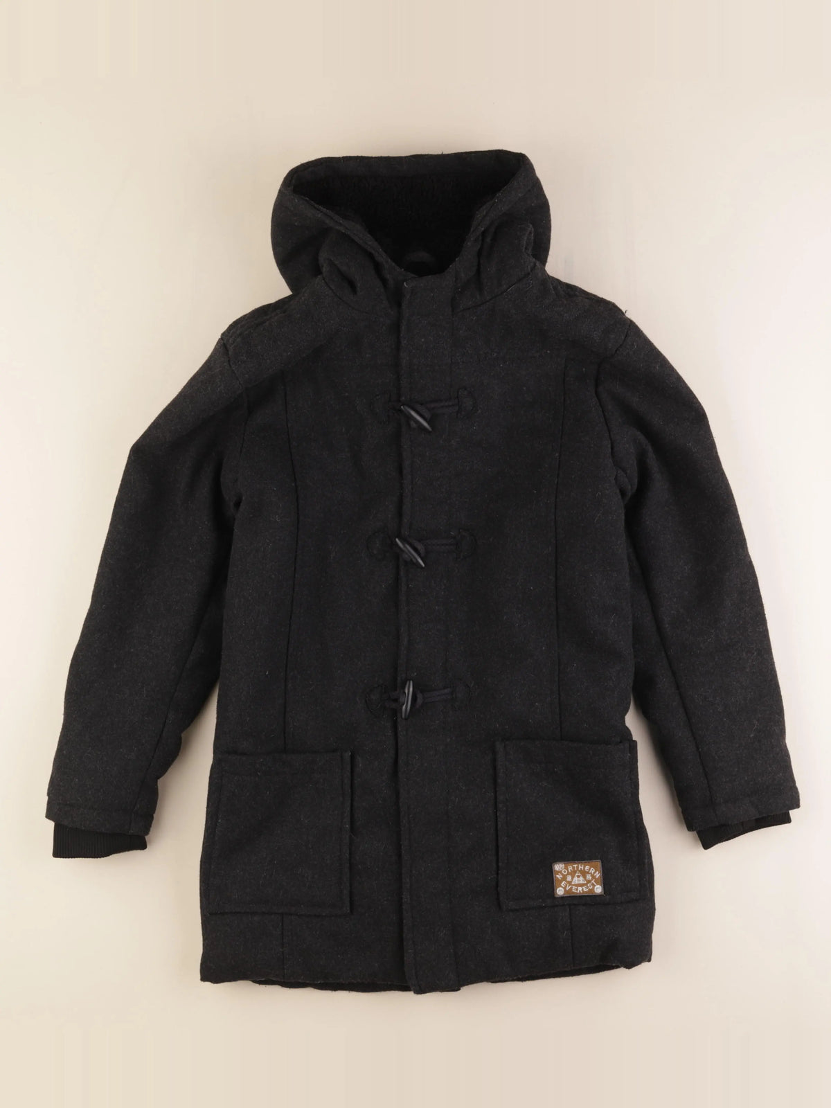 Vertbaudet - manteau gris - 12 ans