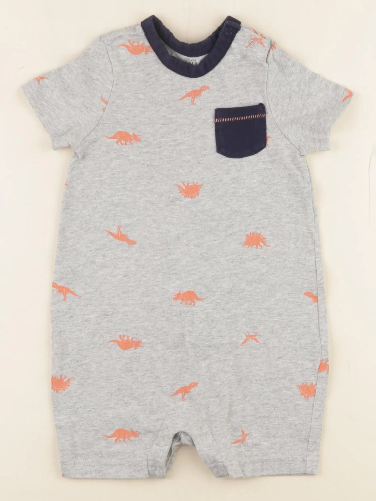 GAP - pyjama coton gris - 18/24 mois
