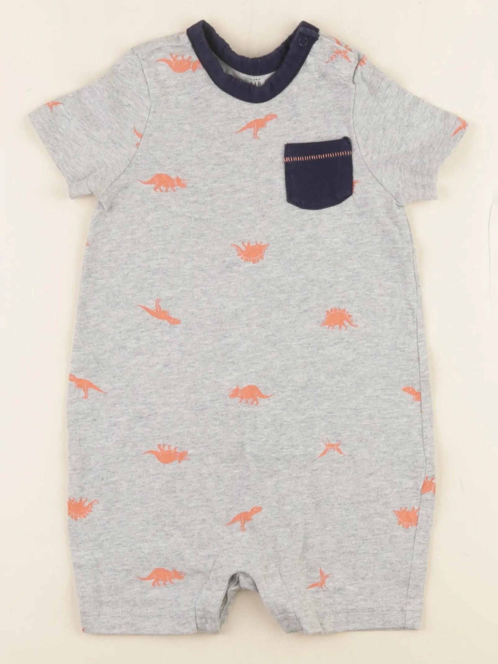 GAP - pyjama coton gris - 18/24 mois