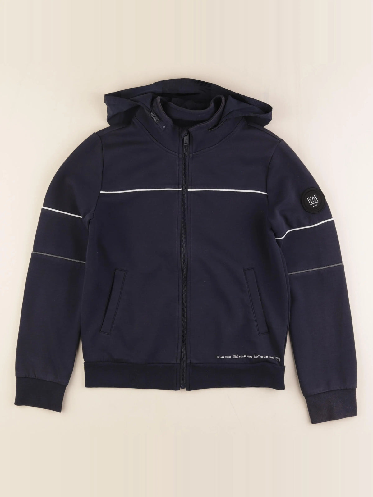 IKKS - sweat bleu - 12 ans