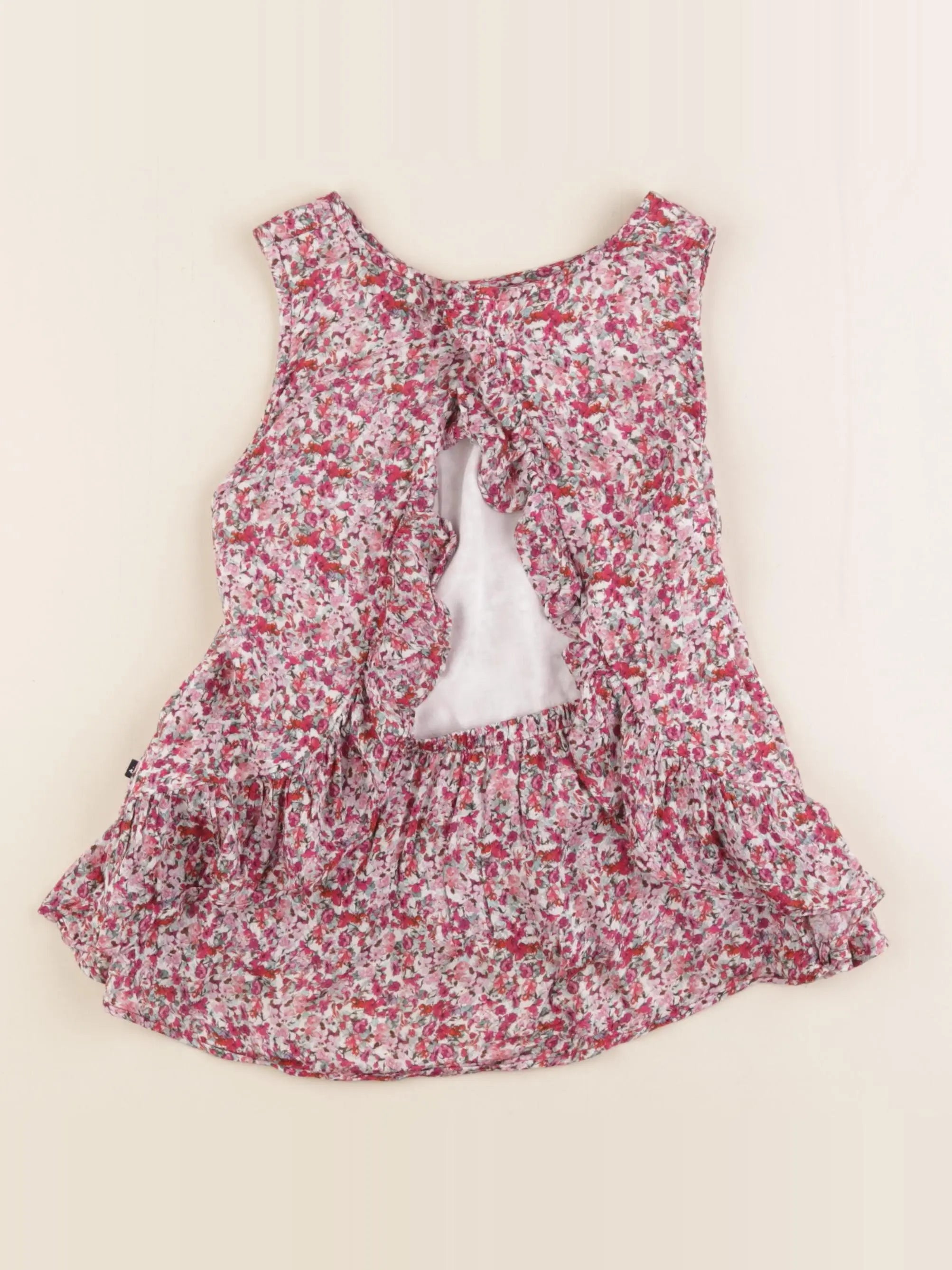 IKKS - blouse blanc, rose - 8 ans