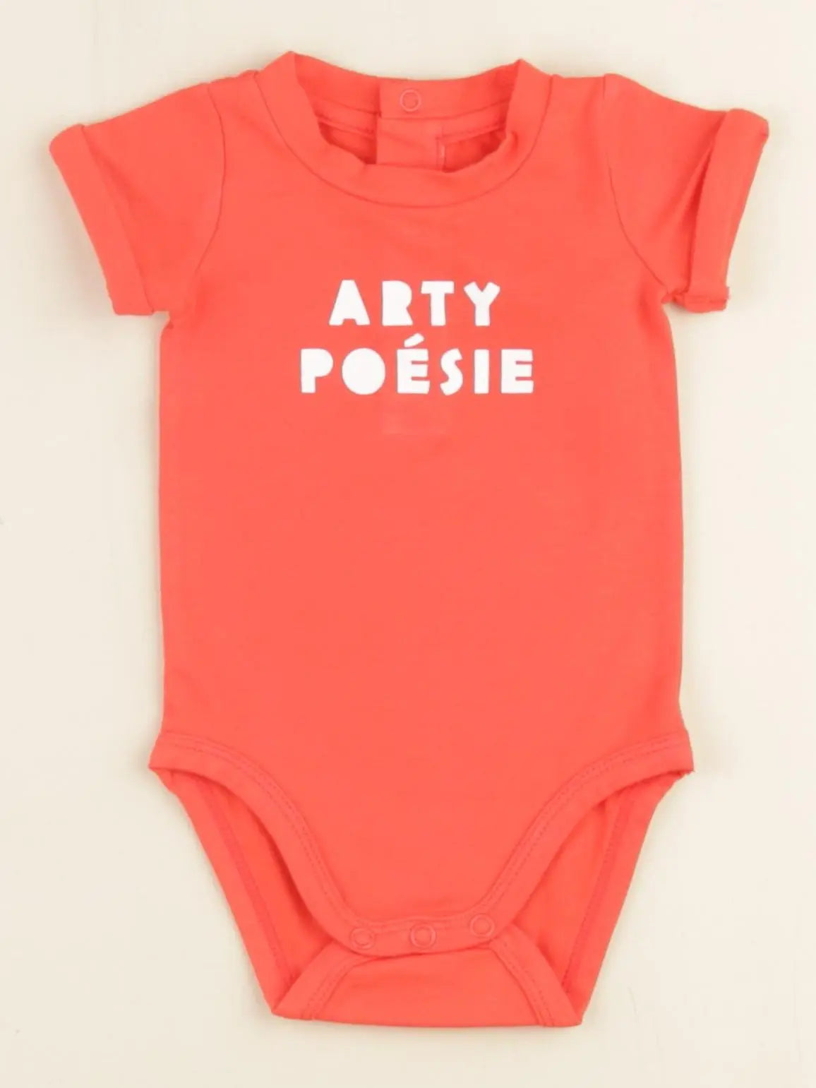 Jacadi - body rouge - 1 mois