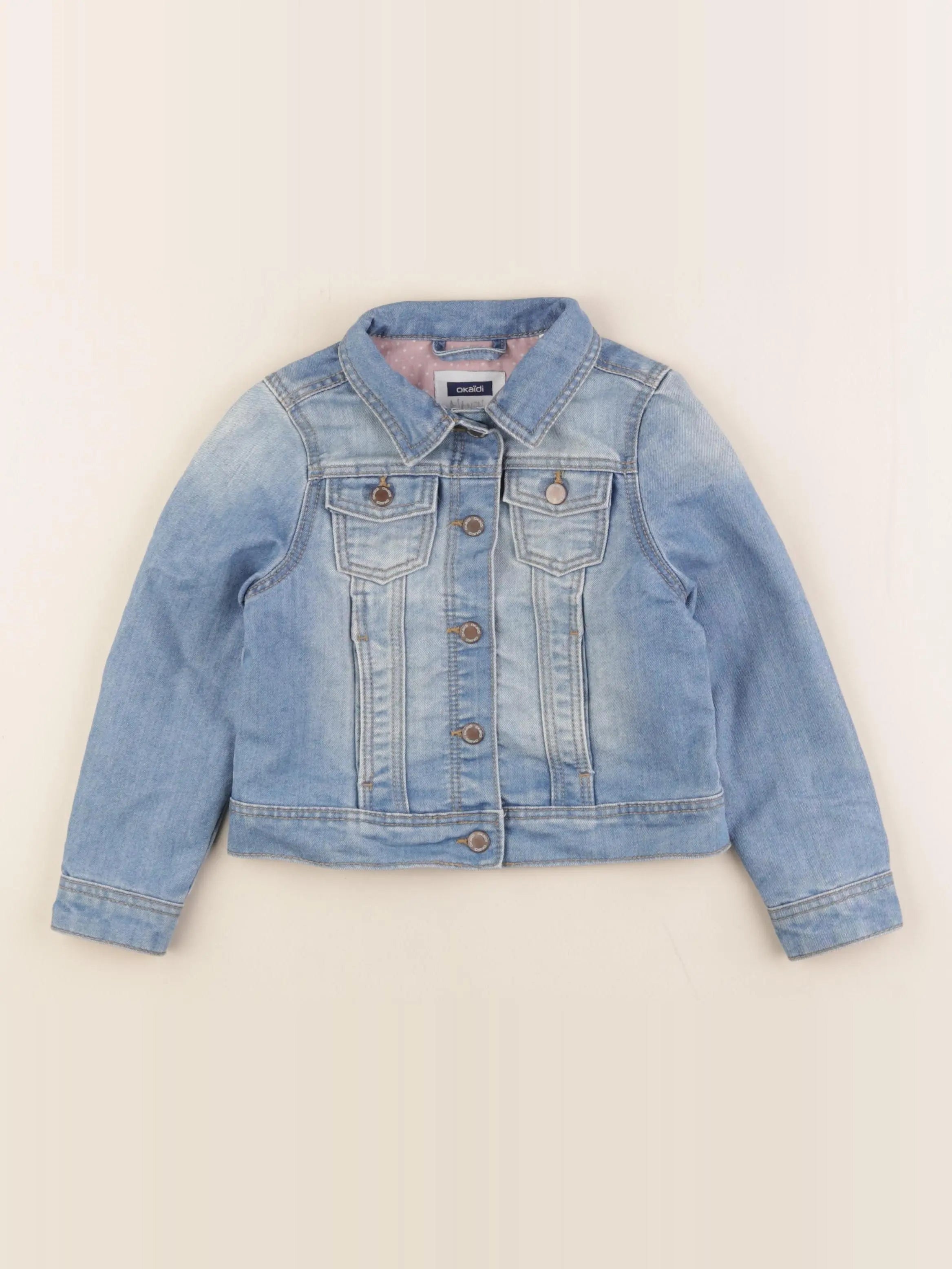 Okaidi - veste bleu - 4 ans