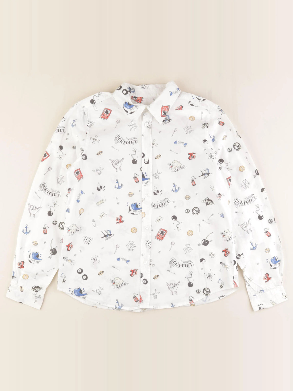 Bonpoint - chemise blanc - 12 ans