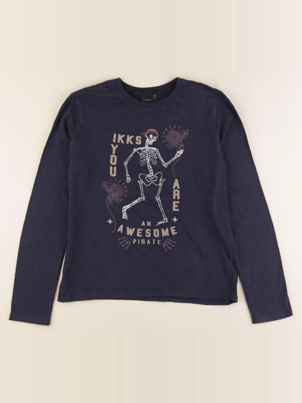 IKKS - tee-shirt bleu - 14 ans