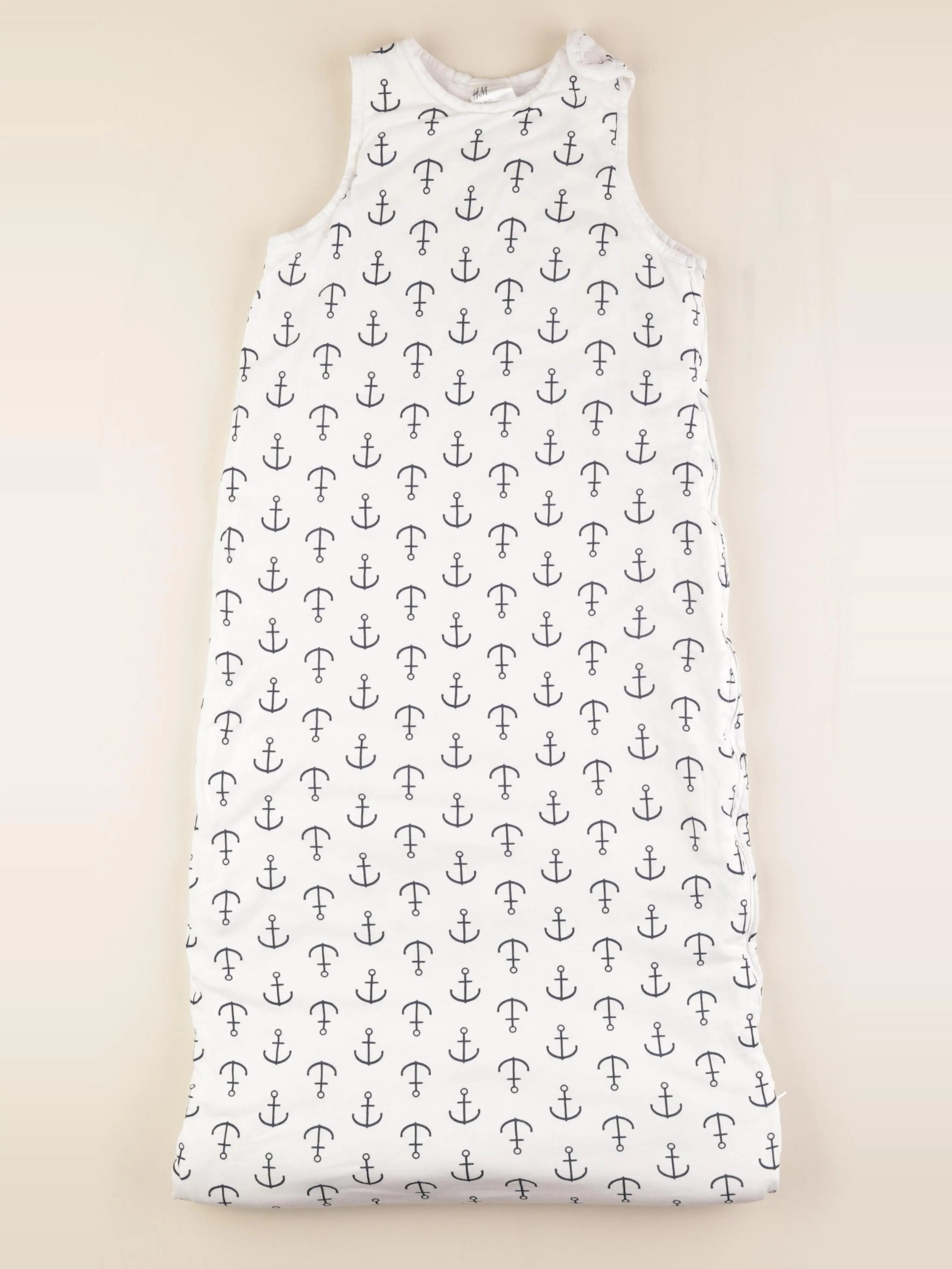 H&M - gigoteuse blanc, bleu - 1 an à 2 ans