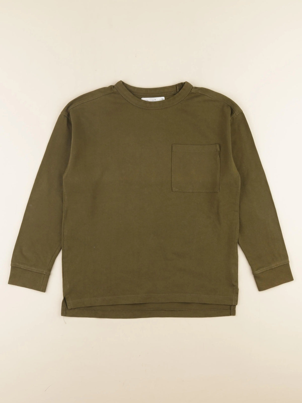 Zara - tee-shirt vert - 9 ans