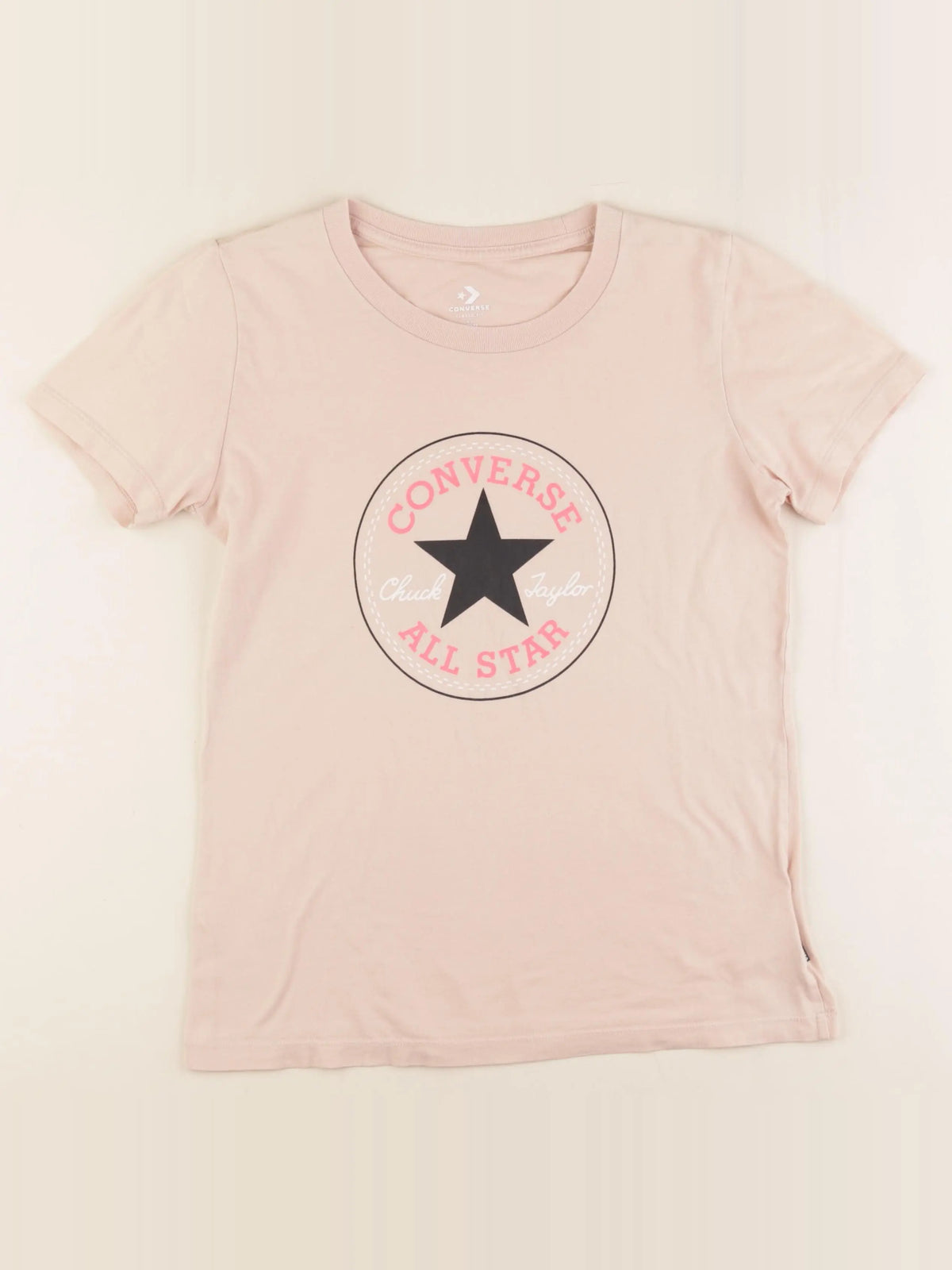 Converse - tee-shirt rose - 12/13 ans