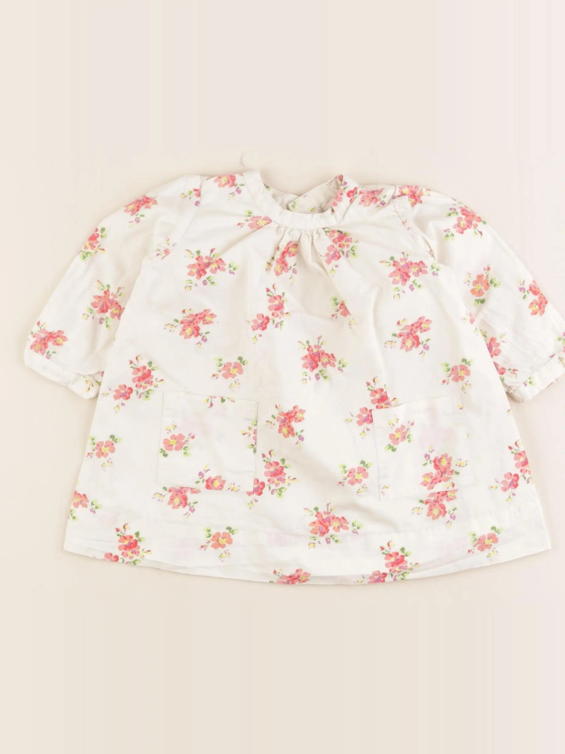Bonpoint - robe beige - 6 mois