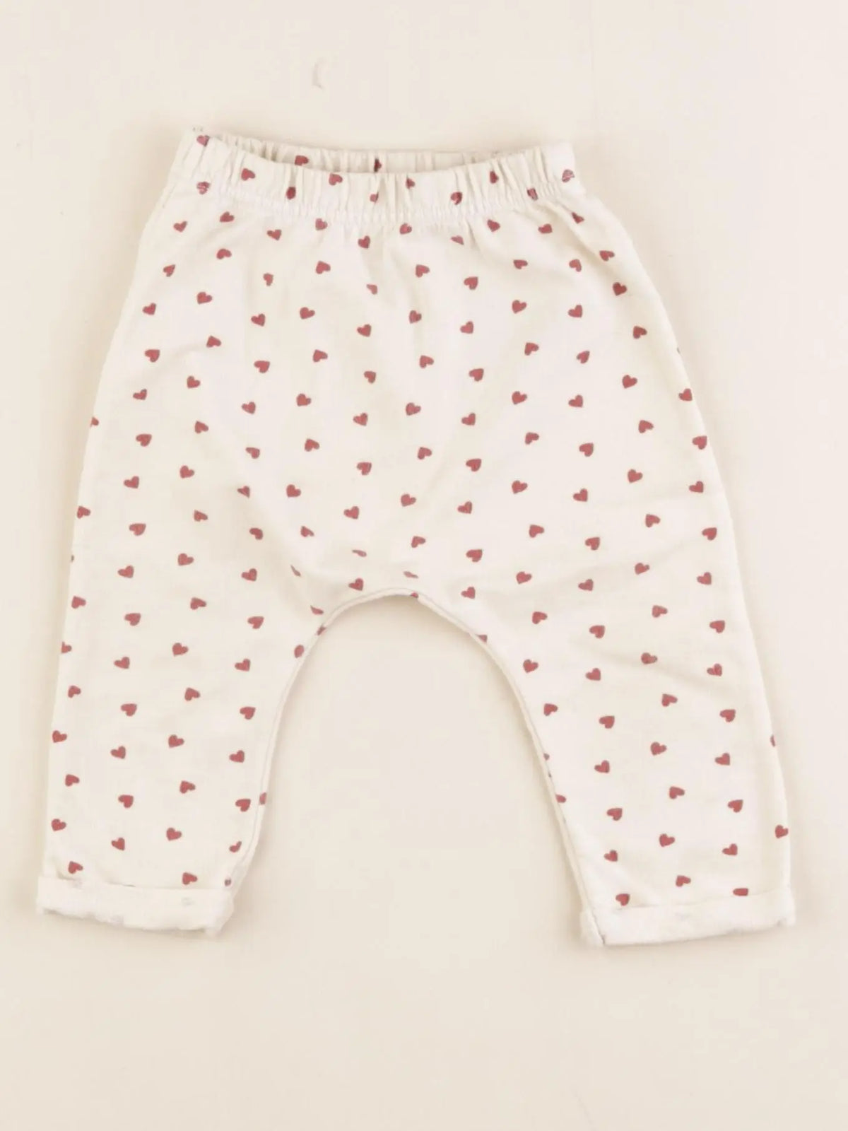 Petit Bateau - sarouel beige - 6 mois