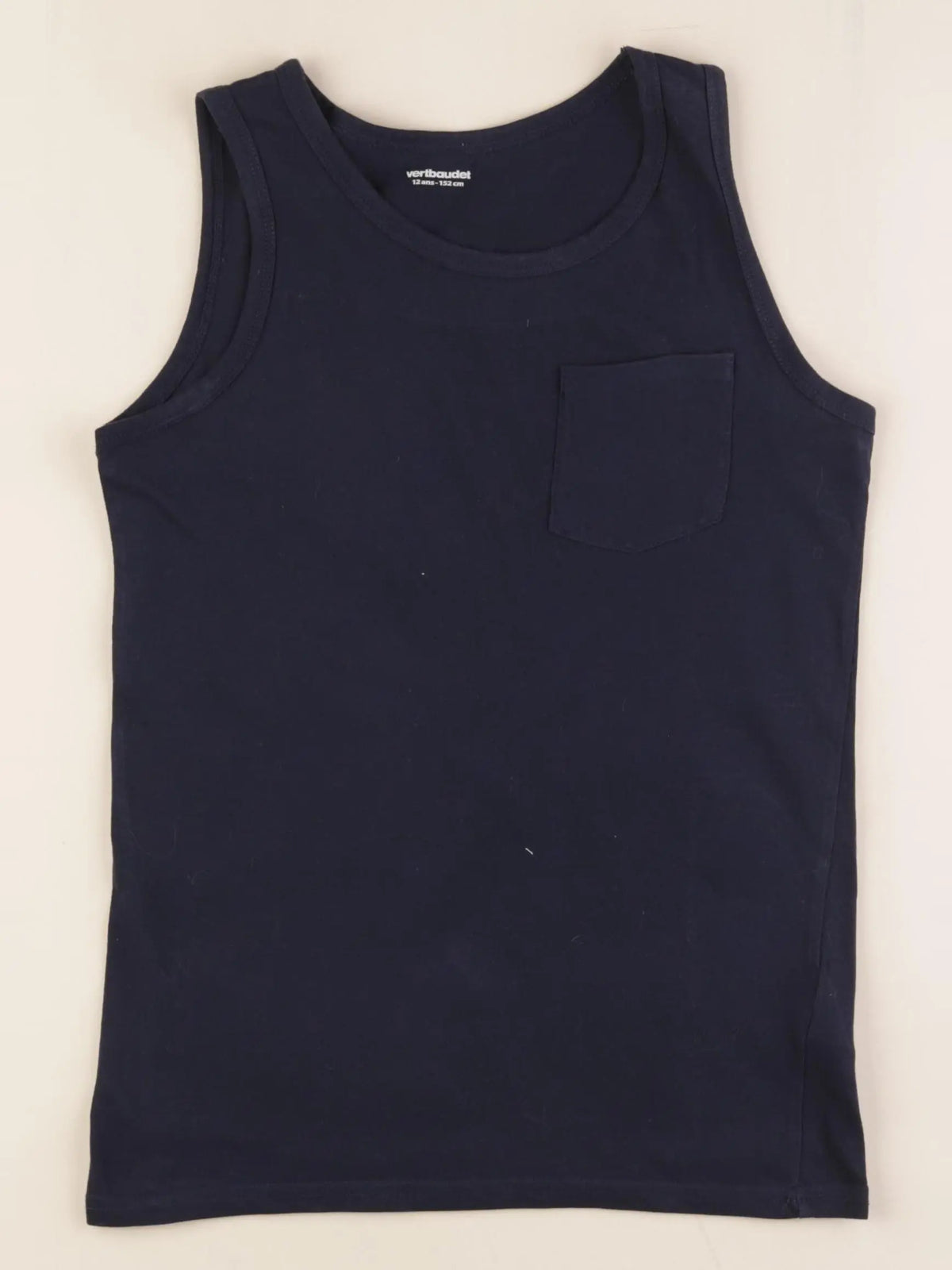 Vertbaudet - maillot de corps bleu - 12 ans