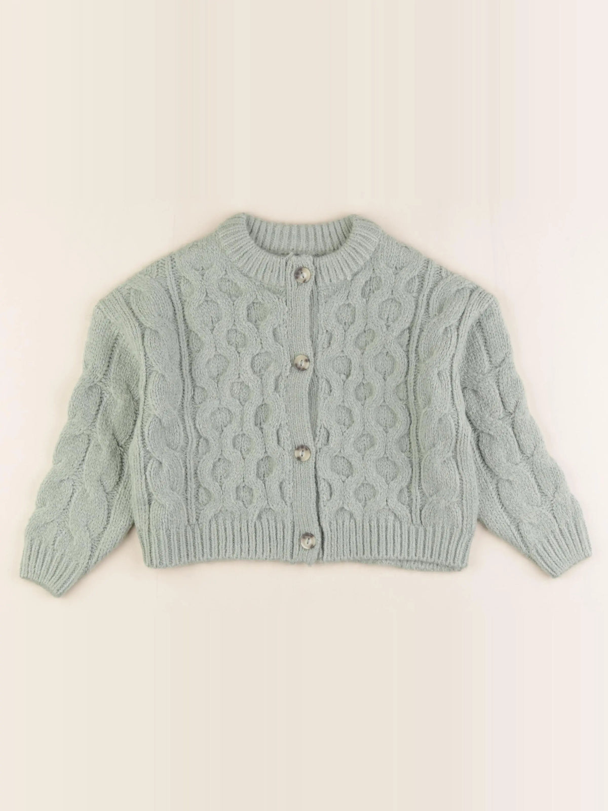 Vertbaudet - gilet vert - 6 ans