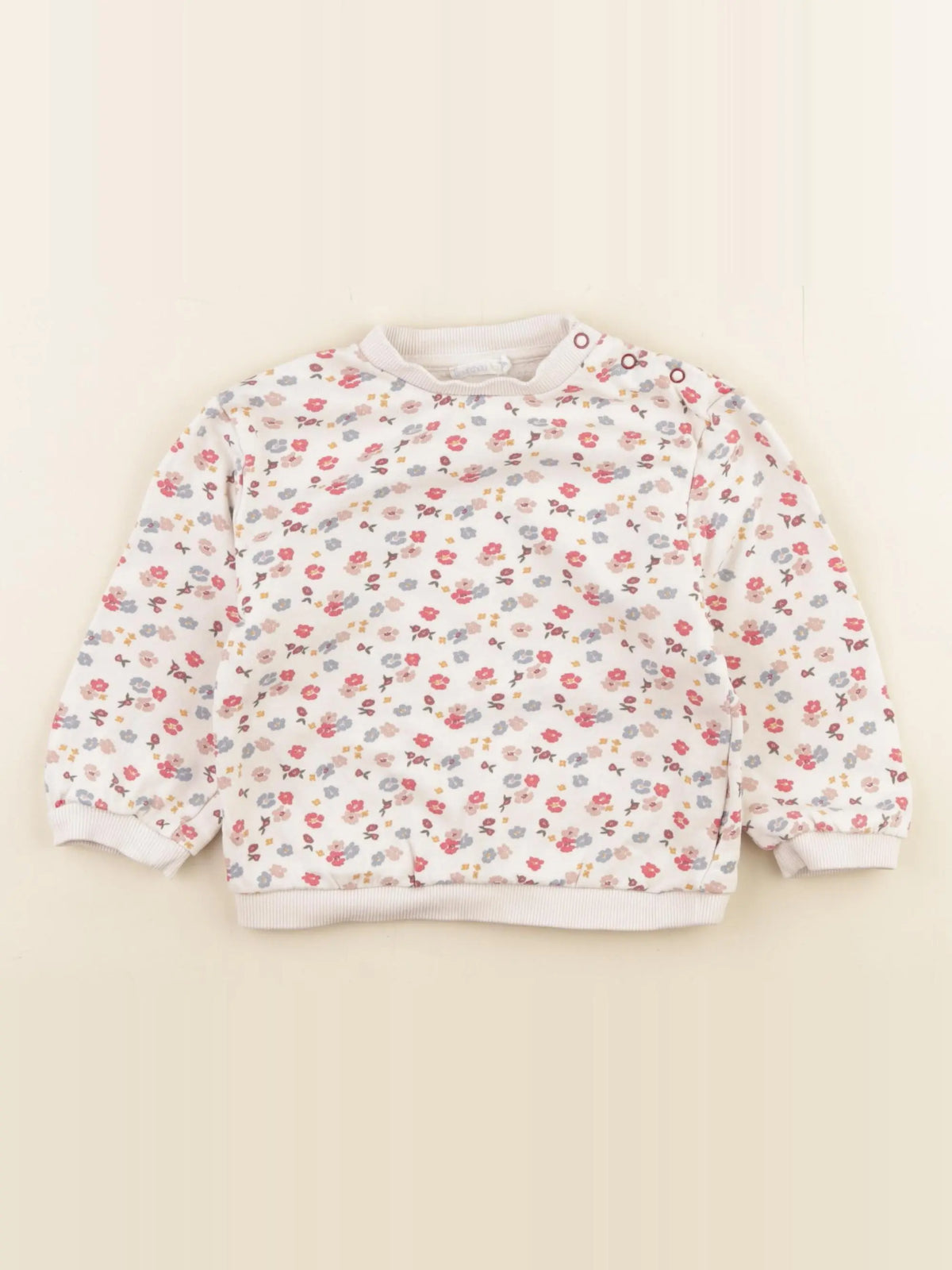 Boutchou - sweat multicolore - 24 mois