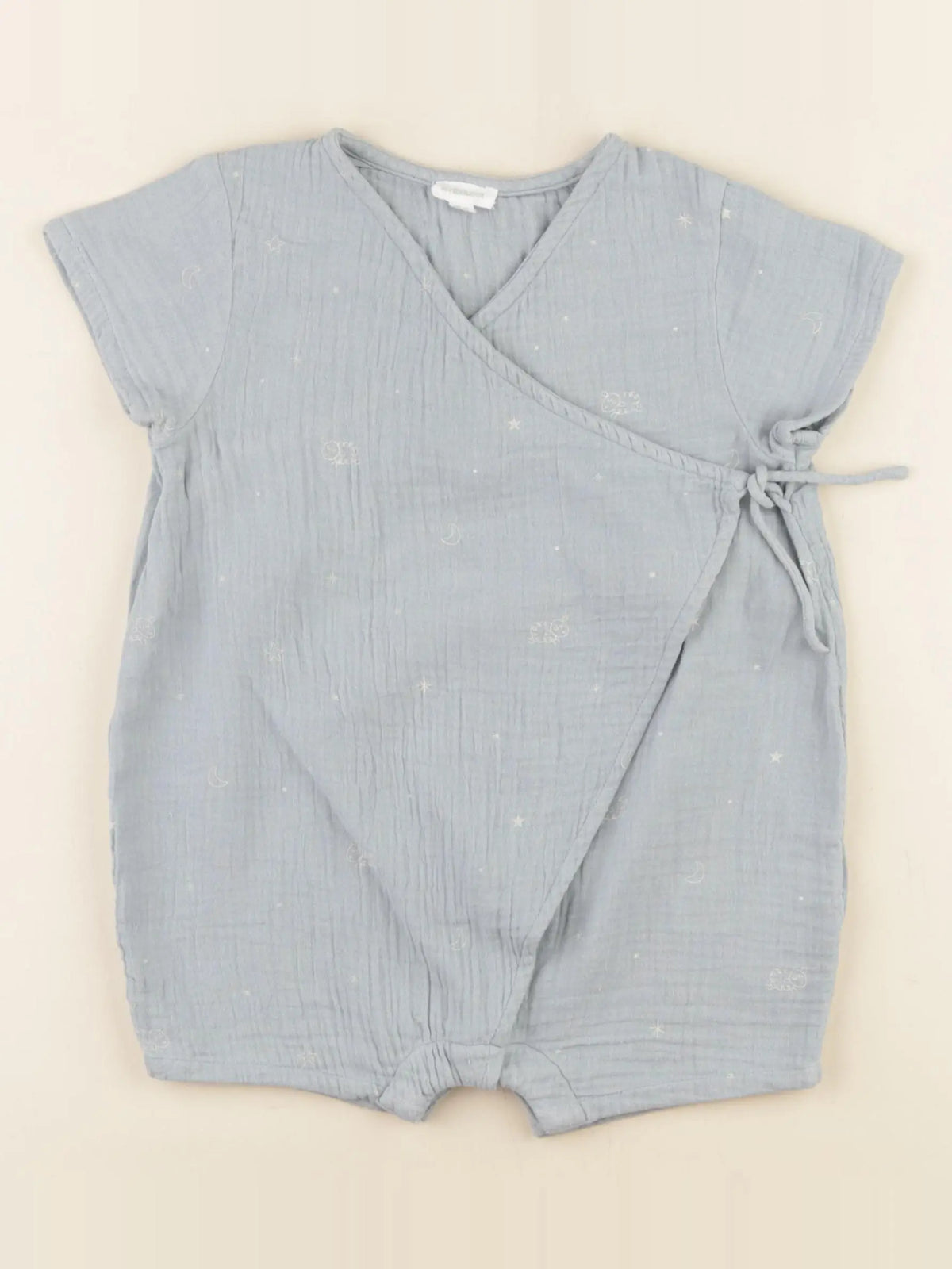 Vertbaudet - combinaison bleu - 3 ans